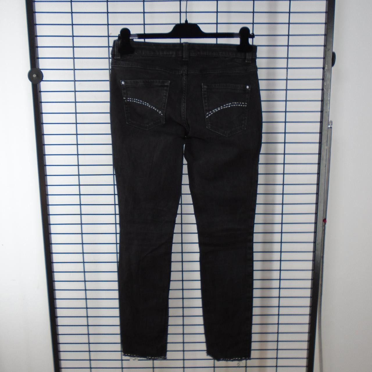 C&A Women's Jeans C&A. Black. M. Used. Good Size 28" / US 6 / IT 42 - 3 Thumbnail
