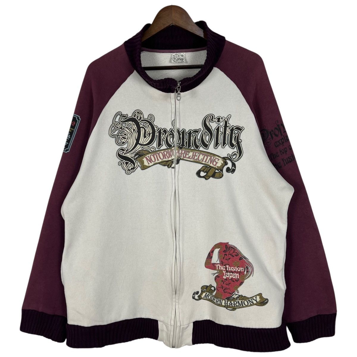 Japanese Brand × Vintage Vintage Distressed The Houston Japan Sukajan Jacket Size US L / EU 52-54 / 3 - 2 Thumbnail