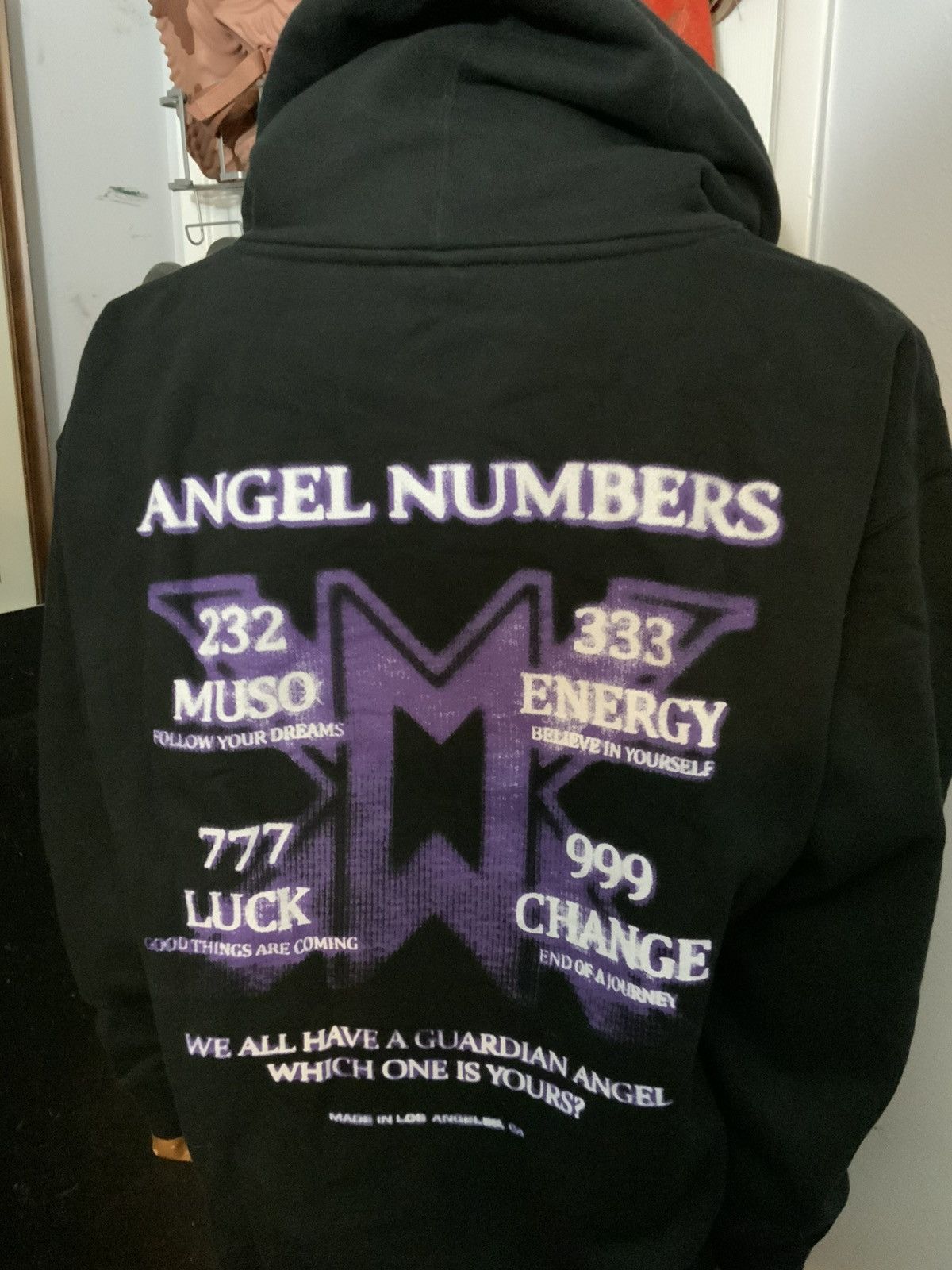 Designer Muso Kuso Emanuel Ricci Guardian Angel Numbers Cherub Hoodie Size US XL / EU 56 / 4 - 12 Thumbnail