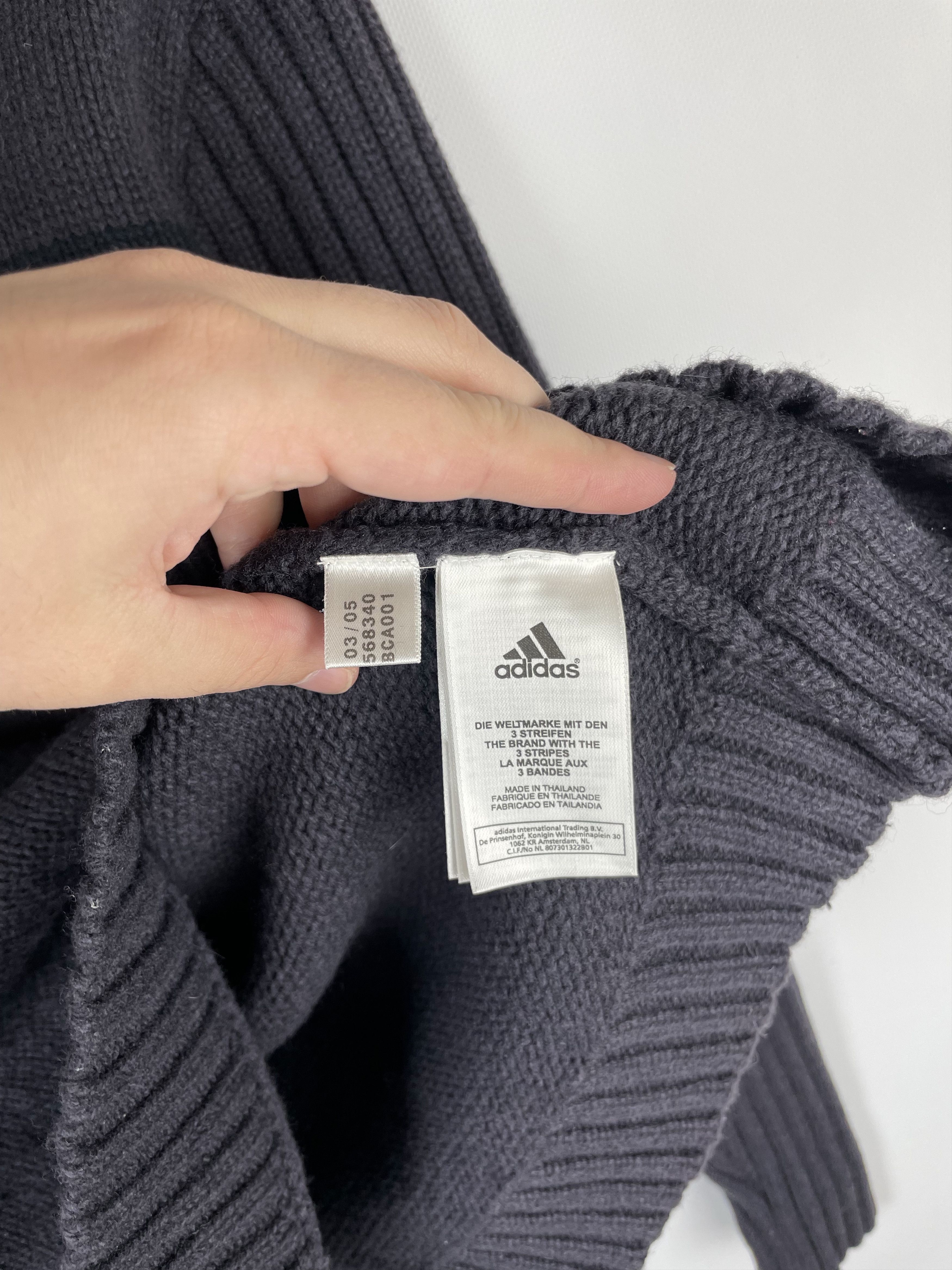 Adidas Adidas Fashion Turtleneck Sweater Size US L / EU 52-54 / 3 - 7 Thumbnail