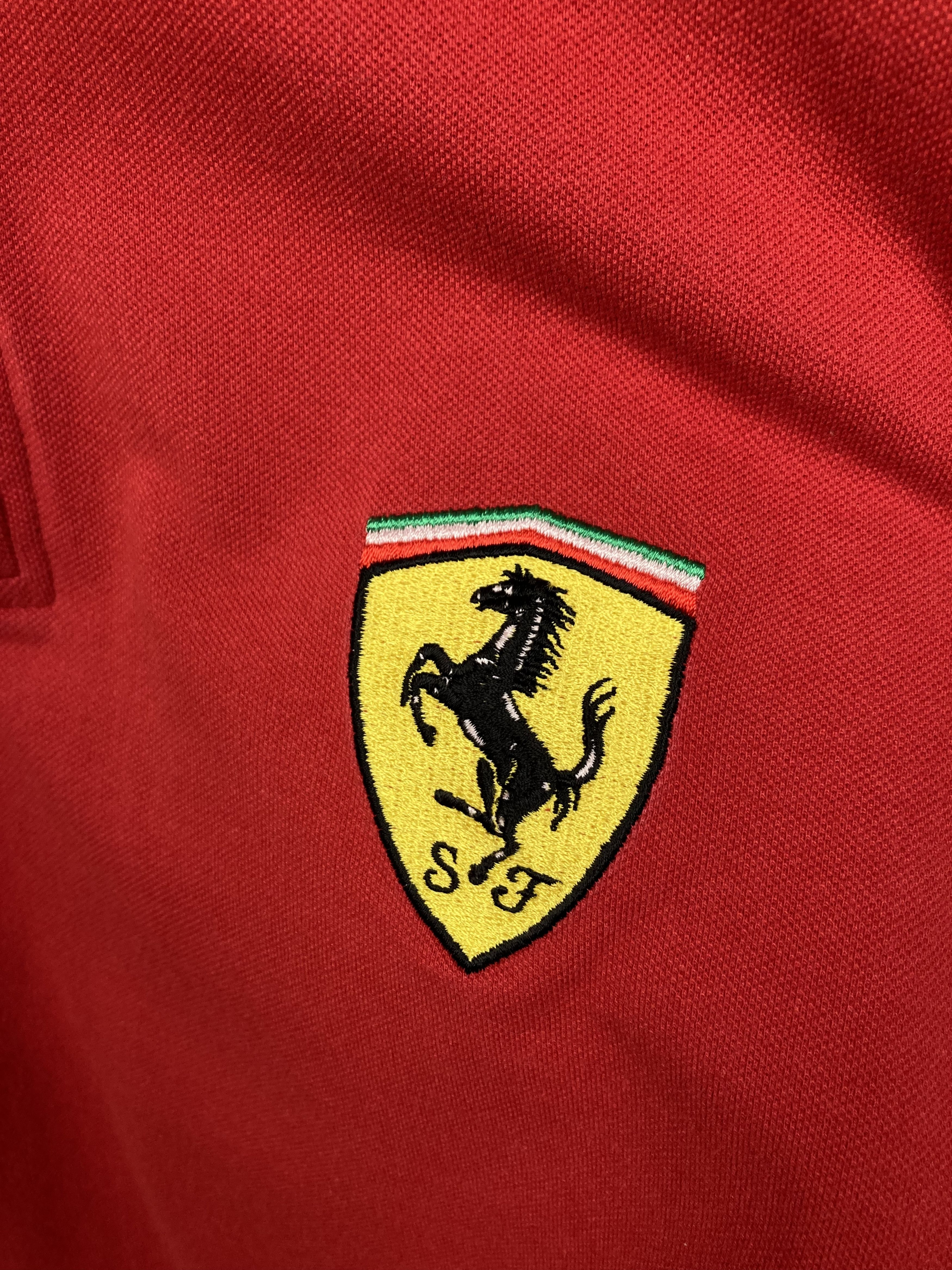 Ferrari 1999 Ferrari F1 Racing Team Embroidered Logo Polo Shirt Size US XL / EU 56 / 4 - 4 Thumbnail