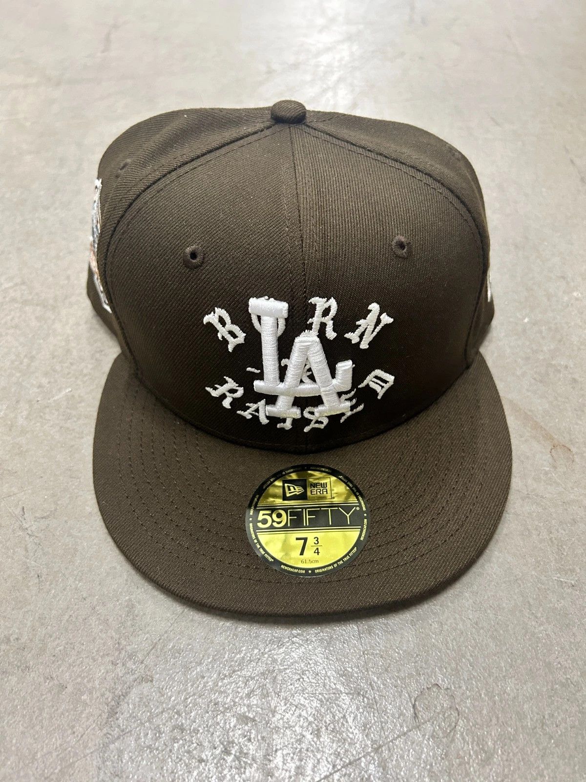 Born X Raised × NFL (7 3/4) Los Angeles Dodgers × New Era 50TH PATCH HAT BROWN Size ONE SIZE - 1 Thumbnail