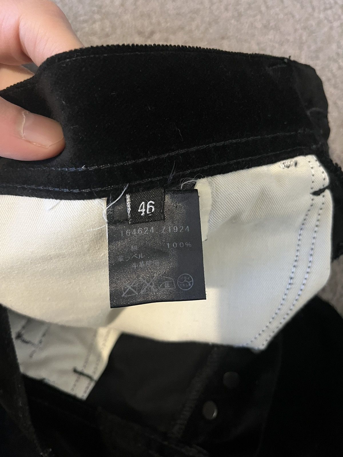 Gucci Gucci Jeans in Black Velvet Size US 28 / EU 44 - 14 Thumbnail