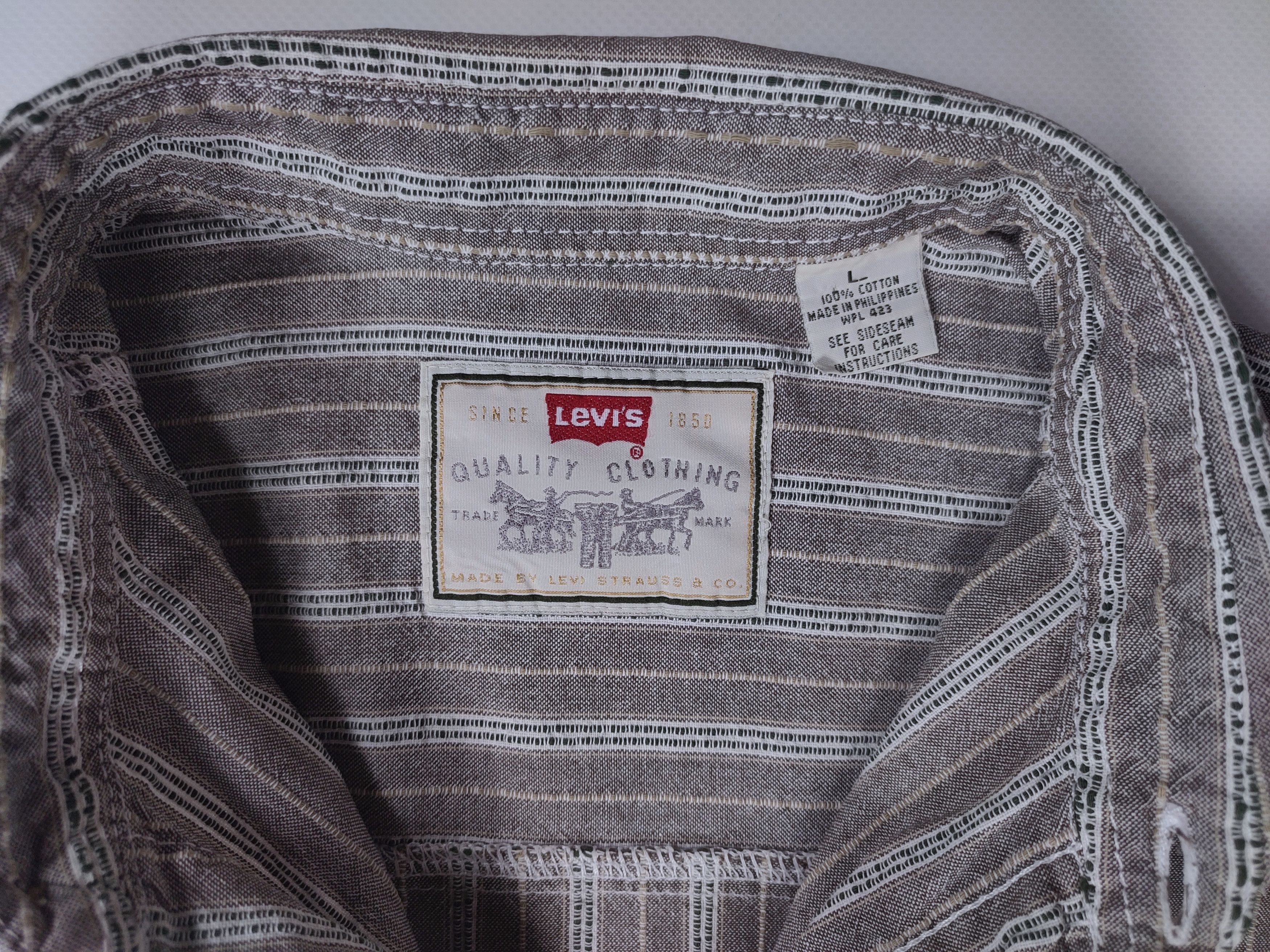 Levi's Vintage Oversized Levis Shirt Size US L / EU 52-54 / 3 - 12 Thumbnail