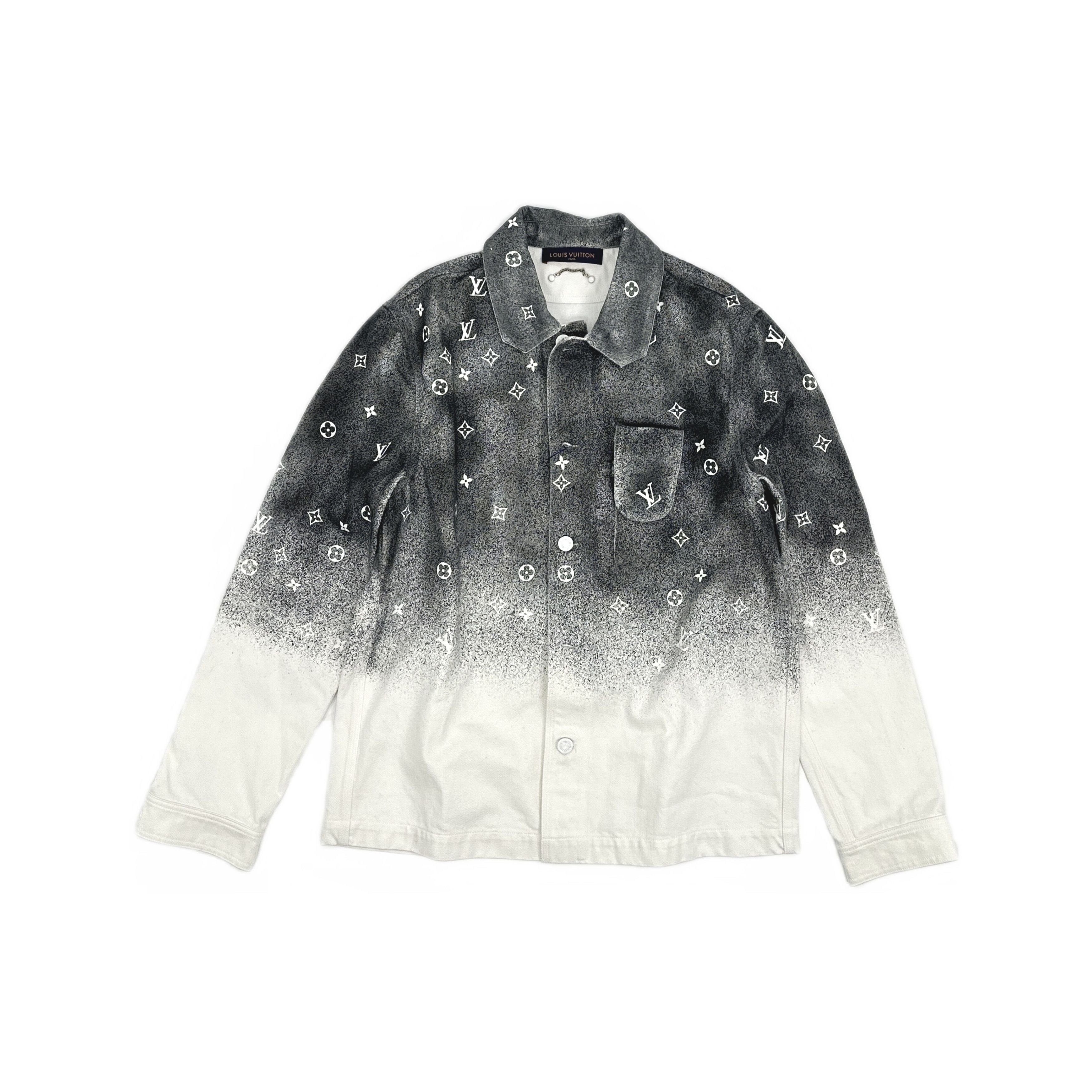 Louis Vuitton Louis Vuitton Gradient Monogram Workwear Shirt Size M Size US M / EU 48-50 / 2 - 1 Thumbnail