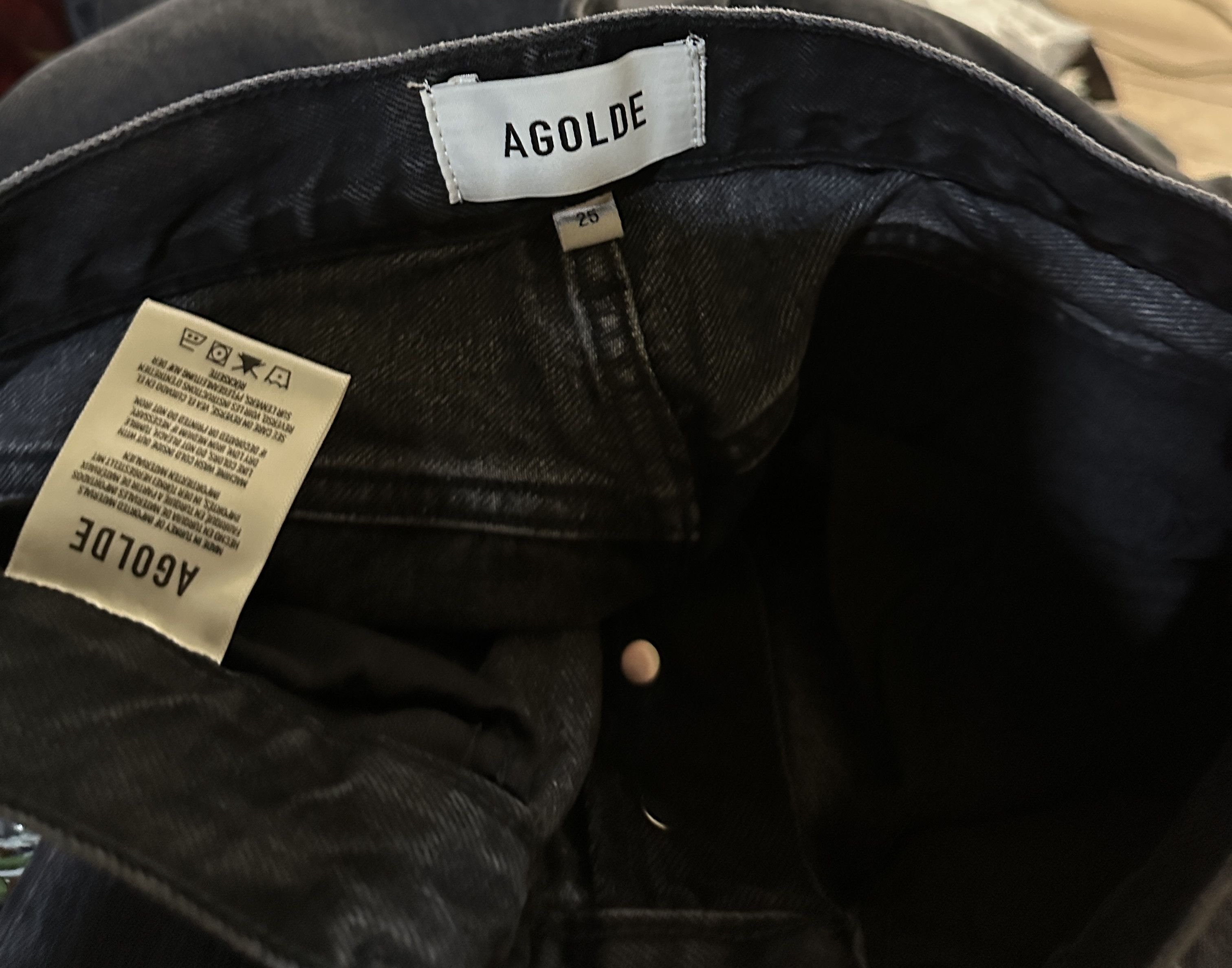 Agolde high-rise cropped jeans Size 25" / US 0 / IT 36 - 4 Thumbnail