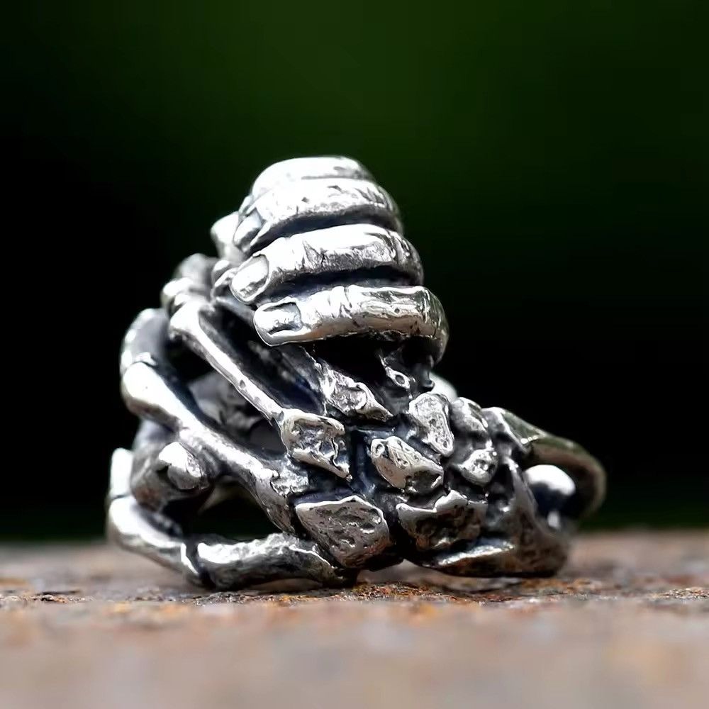 Other Vintage Punk Hand Ring (size 7-13) Size ONE SIZE - 3 Thumbnail