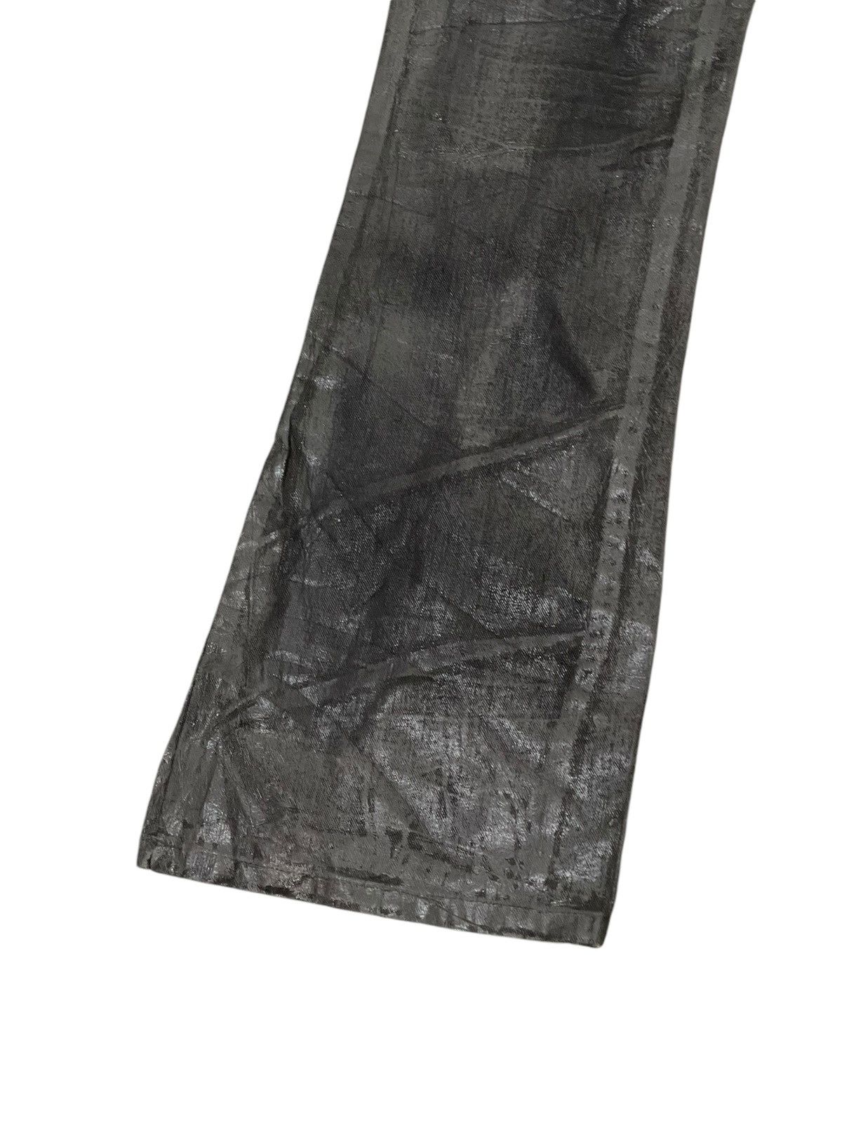 Japanese Brand Flare Jeans Abettor Full Coating Distress Boot Cut 8🟦9 Size US 30 / EU 46 - 16 Thumbnail