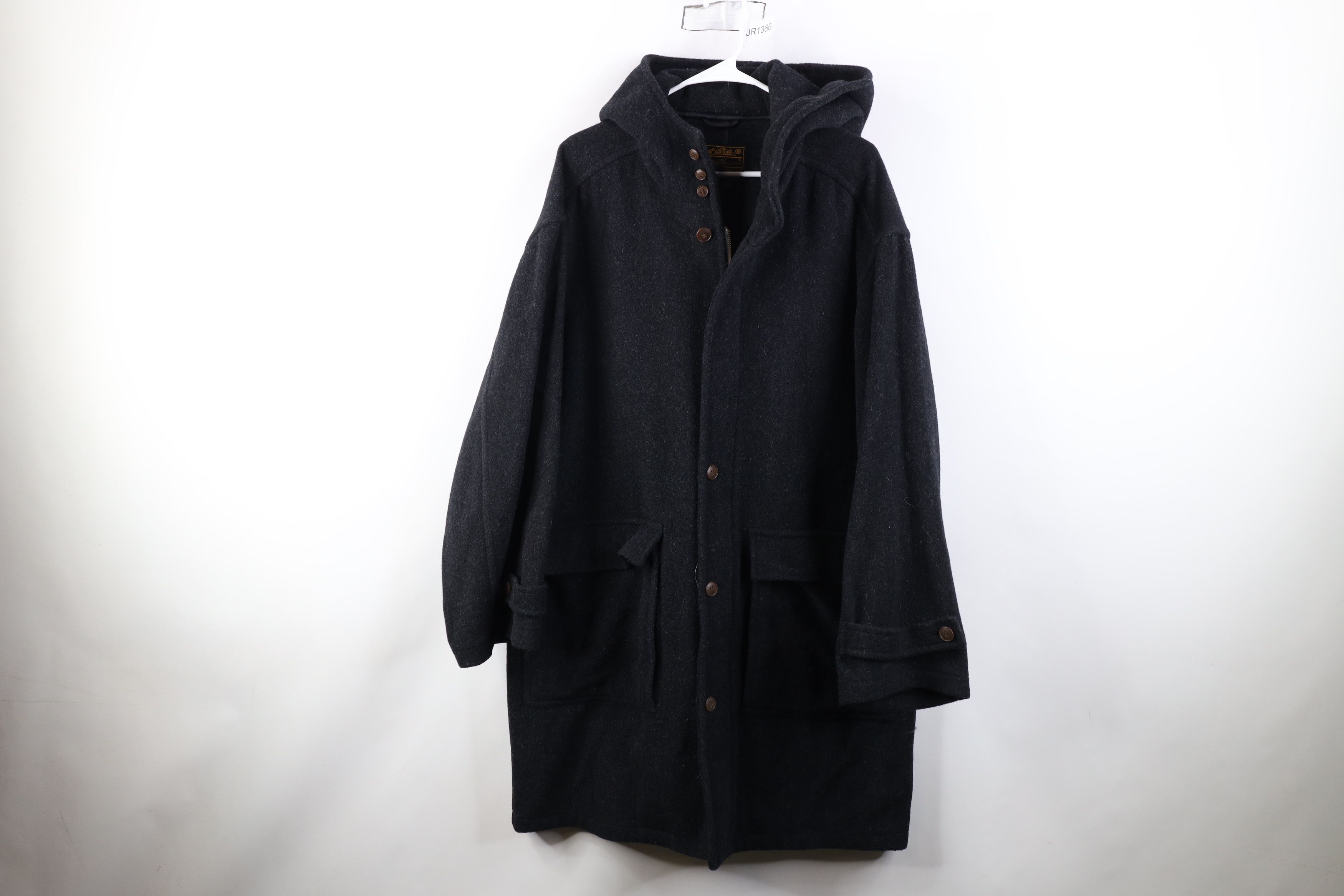 Eddie Bauer Vintage 90s Eddie Bauer Parka Jacket Charcoal Gray USA Size US M / EU 48-50 / 2 - 1 Thumbnail