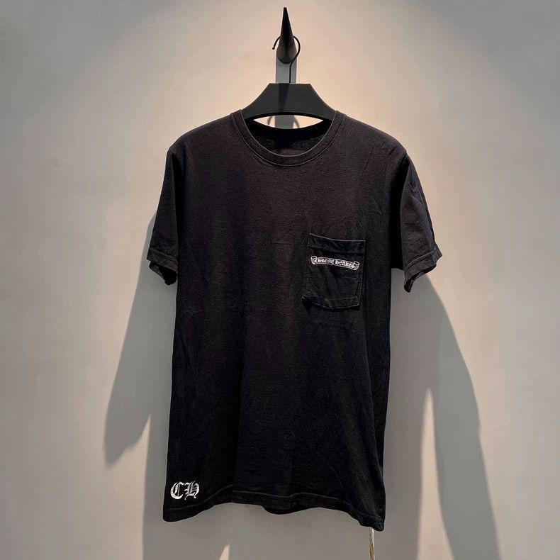 Chrome Hearts Chrome Hearts Black Pocket Short Sleeve Size US M / EU 48-50 / 2 - 1 Thumbnail