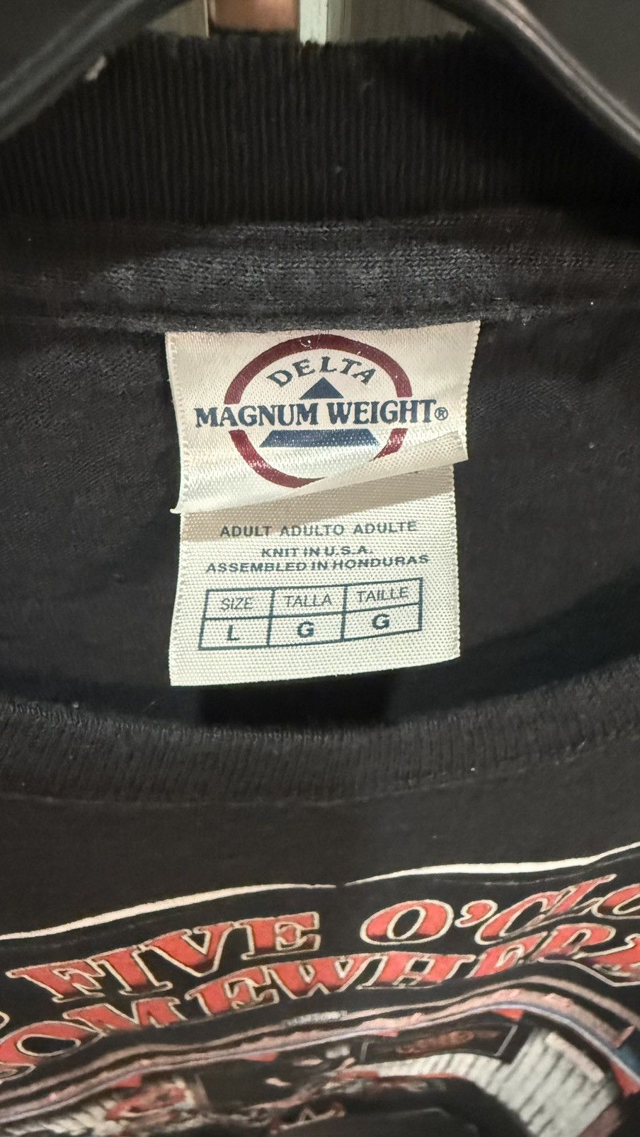 Delta It’s Five O’Clock Somewhere / Bar and Motorcycles Delta tag Size US L / EU 52-54 / 3 - 3 Thumbnail