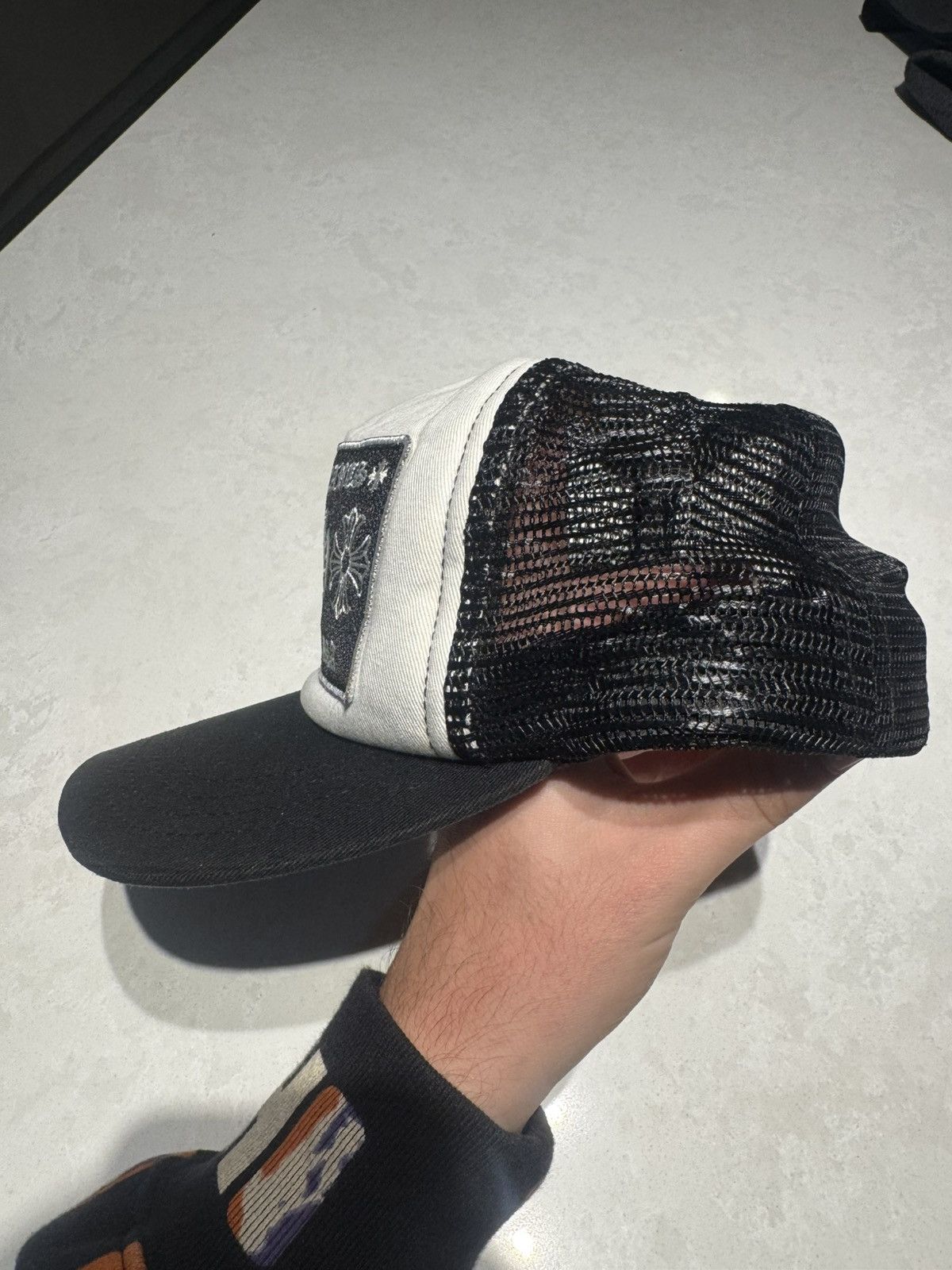 Chrome Hearts Chrome Hearts CH Trucker Hat Size ONE SIZE - 7 Thumbnail