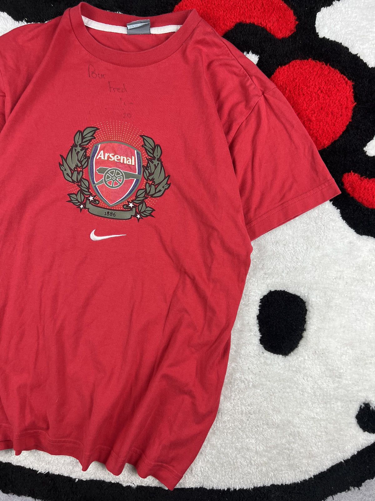 Vintage Vintage Nike FC Arsenal 2006 Football Fun Soccer Y2K Tee Size US M / EU 48-50 / 2 - 3 Thumbnail