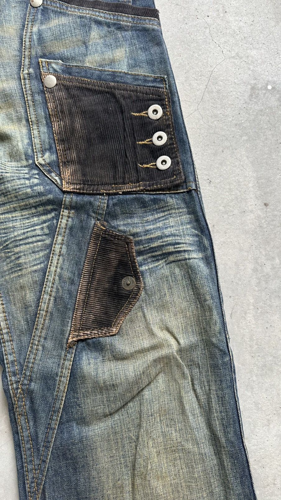 Japanese Brand JAPANESE 🇯🇵 JEANS DE ART MUTIPOCKET TACTICAL BONDAGES JEANS Size US 36 / EU 52 - 5 Thumbnail
