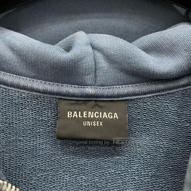 Balenciaga Balenciaga Blue Flame Zip. Size US L / EU 52-54 / 3 - 5 Thumbnail