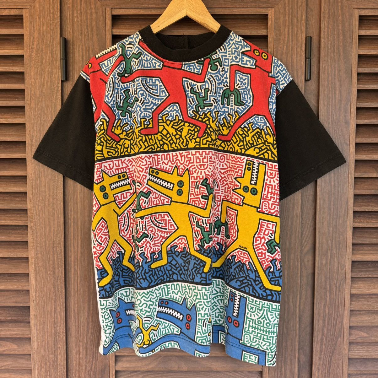 Keith Haring Vintage Keith Haring Pop Art Size US L / EU 52-54 / 3 - 1 Thumbnail
