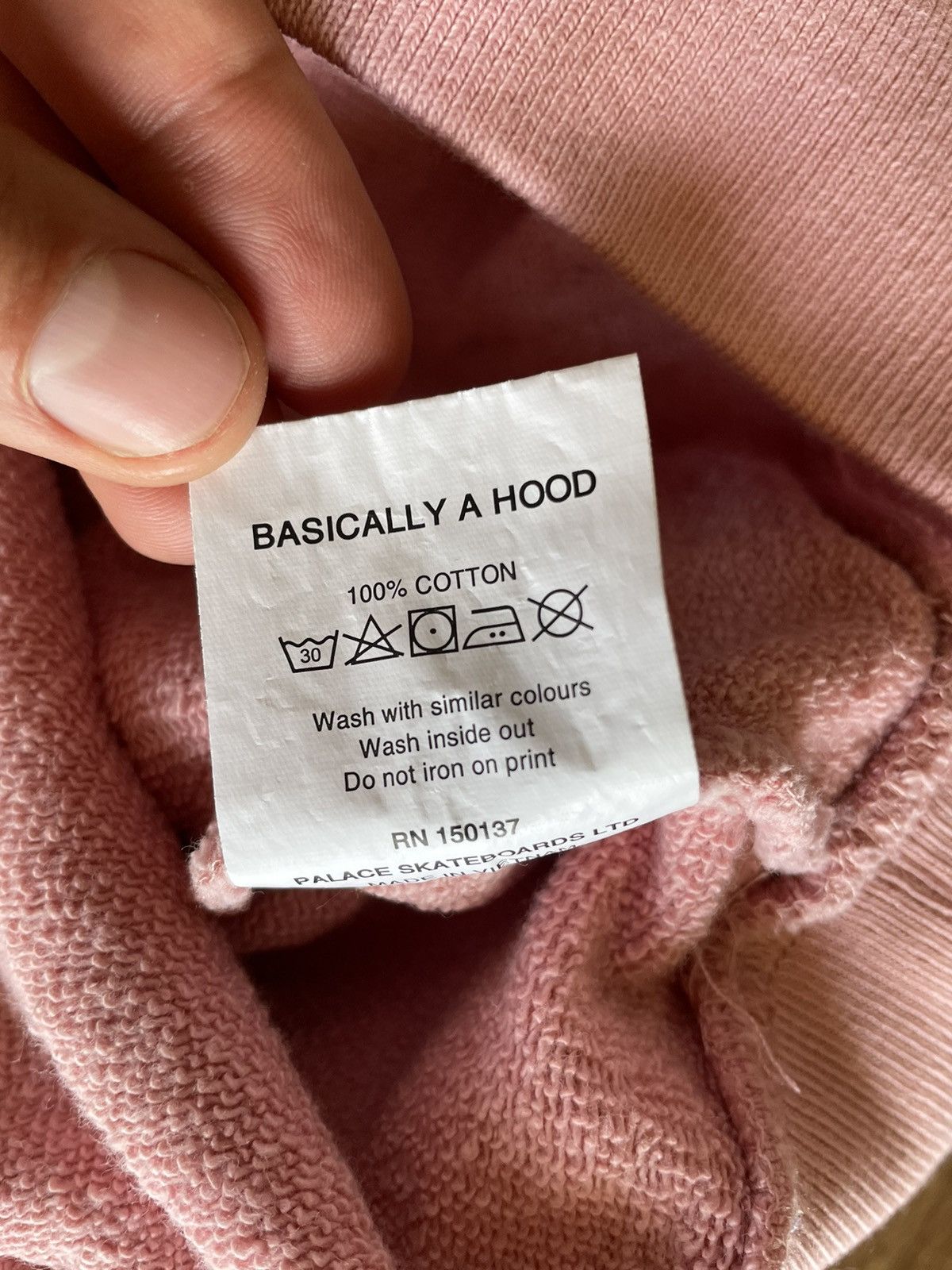 Palace Palace “Basically a Hood” Hoodie Size US L / EU 52-54 / 3 - 6 Thumbnail