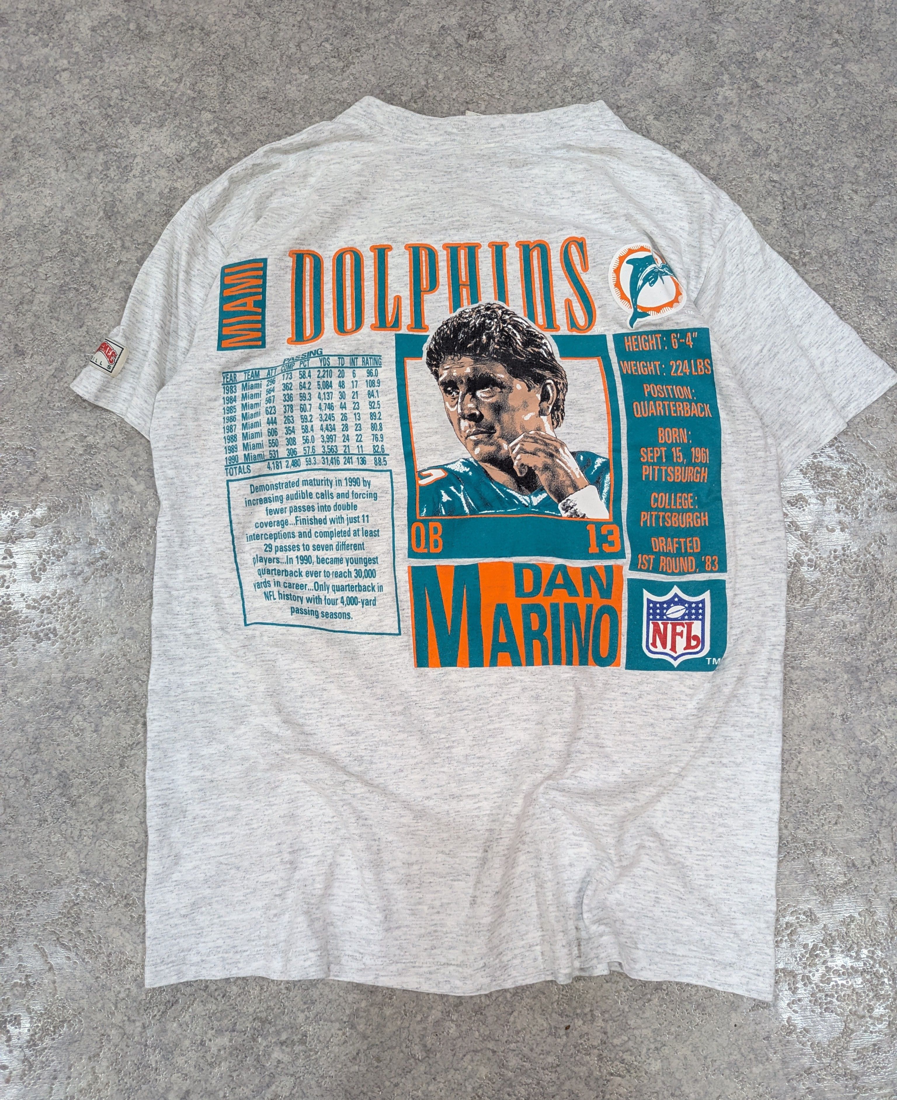 Nutmeg Dan Marino X Miami Dolphins Size US L / EU 52-54 / 3 - 2 Thumbnail