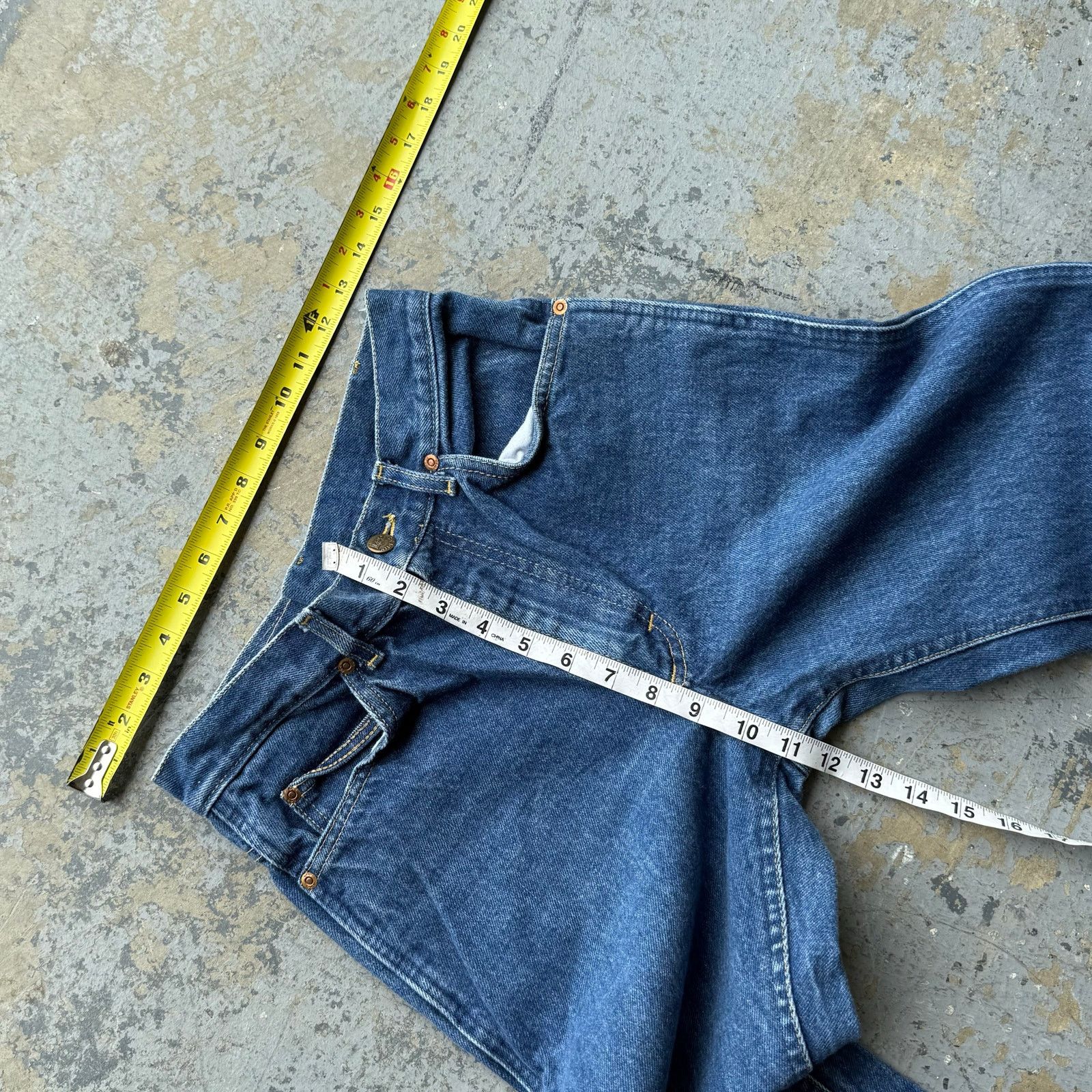 Lee Vintage 70’s Lee Riders Jeans Talon 42 Zip Made In USA Size US 28 / EU 44 - 9 Thumbnail