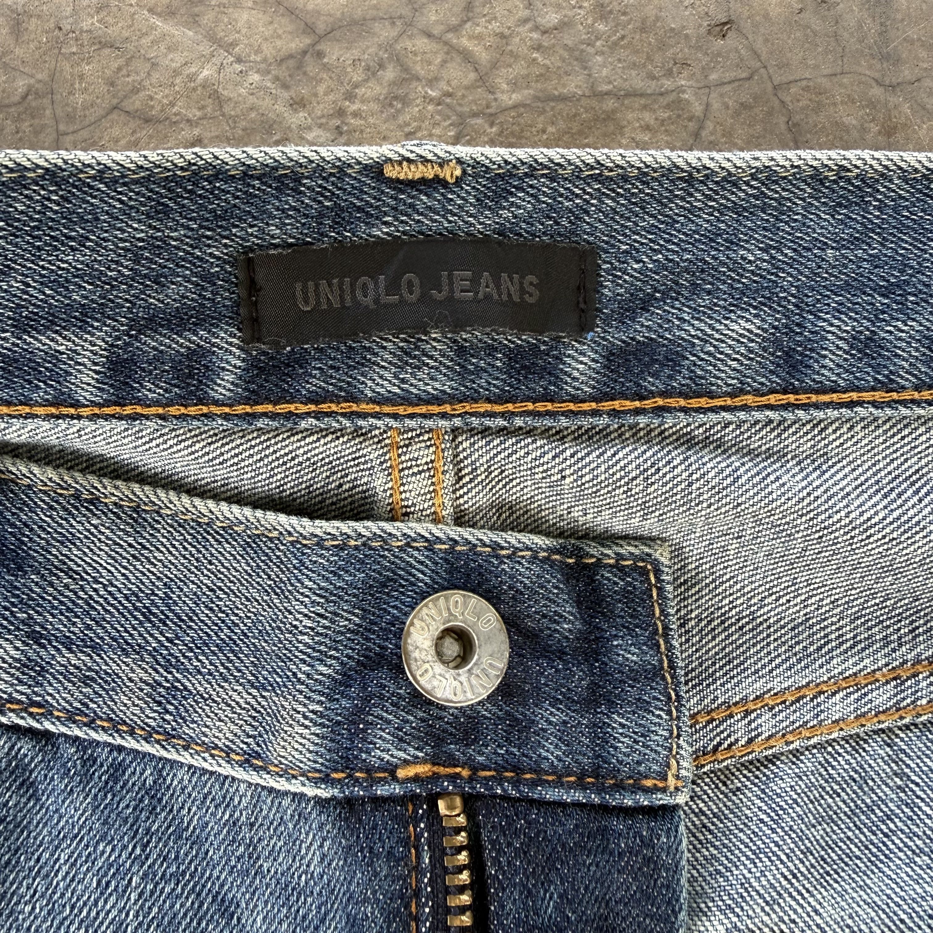 Japanese Brand W34x30 Vintage Japanese Streetwear Faded Denim Jean Size US 34 / EU 50 - 7 Thumbnail