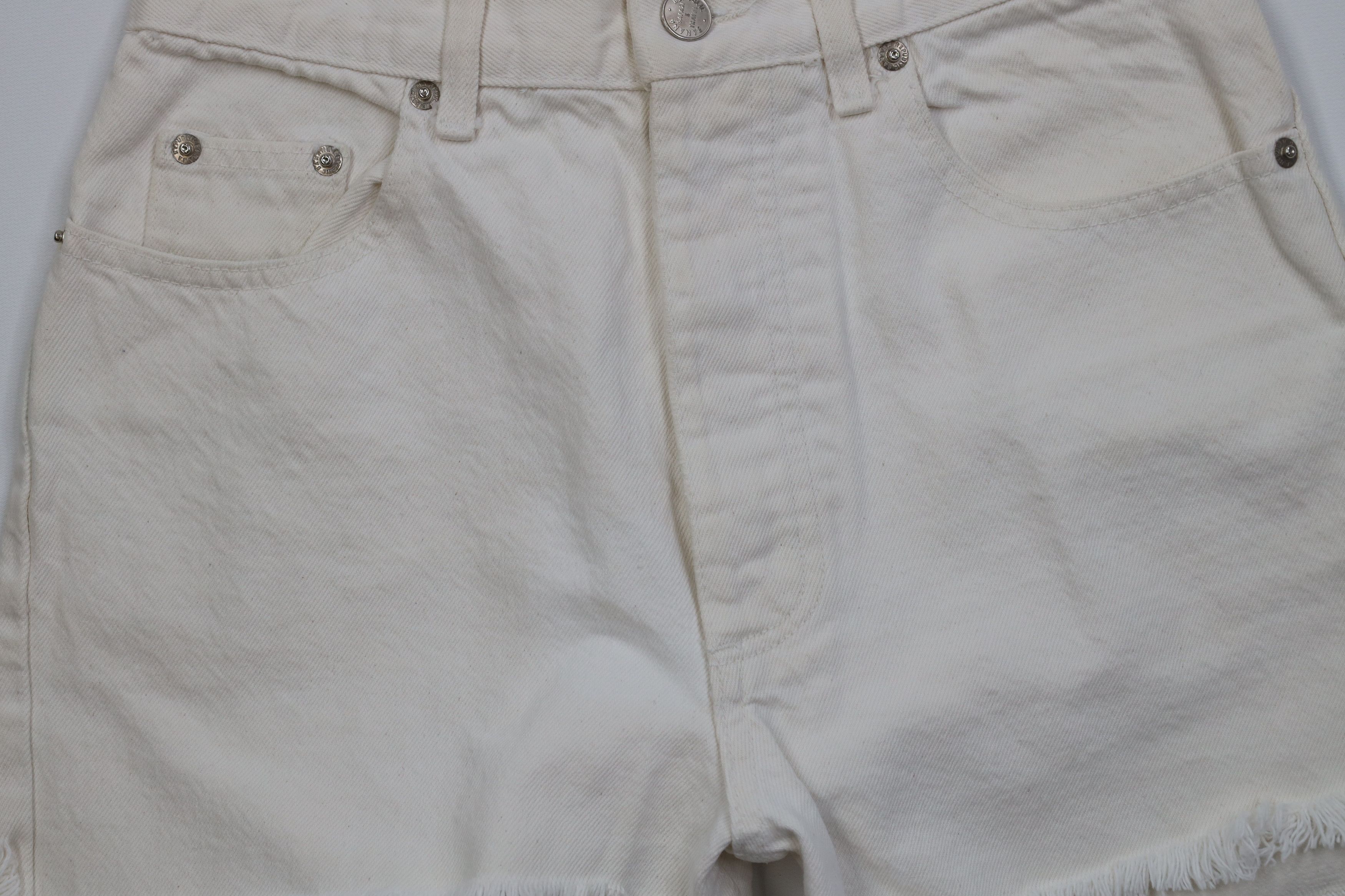 Banana Republic Vintage 90s Banana Republic Safari Fly Denim Shorts USA Size 27" / US 4 / IT 40 - 3 Thumbnail