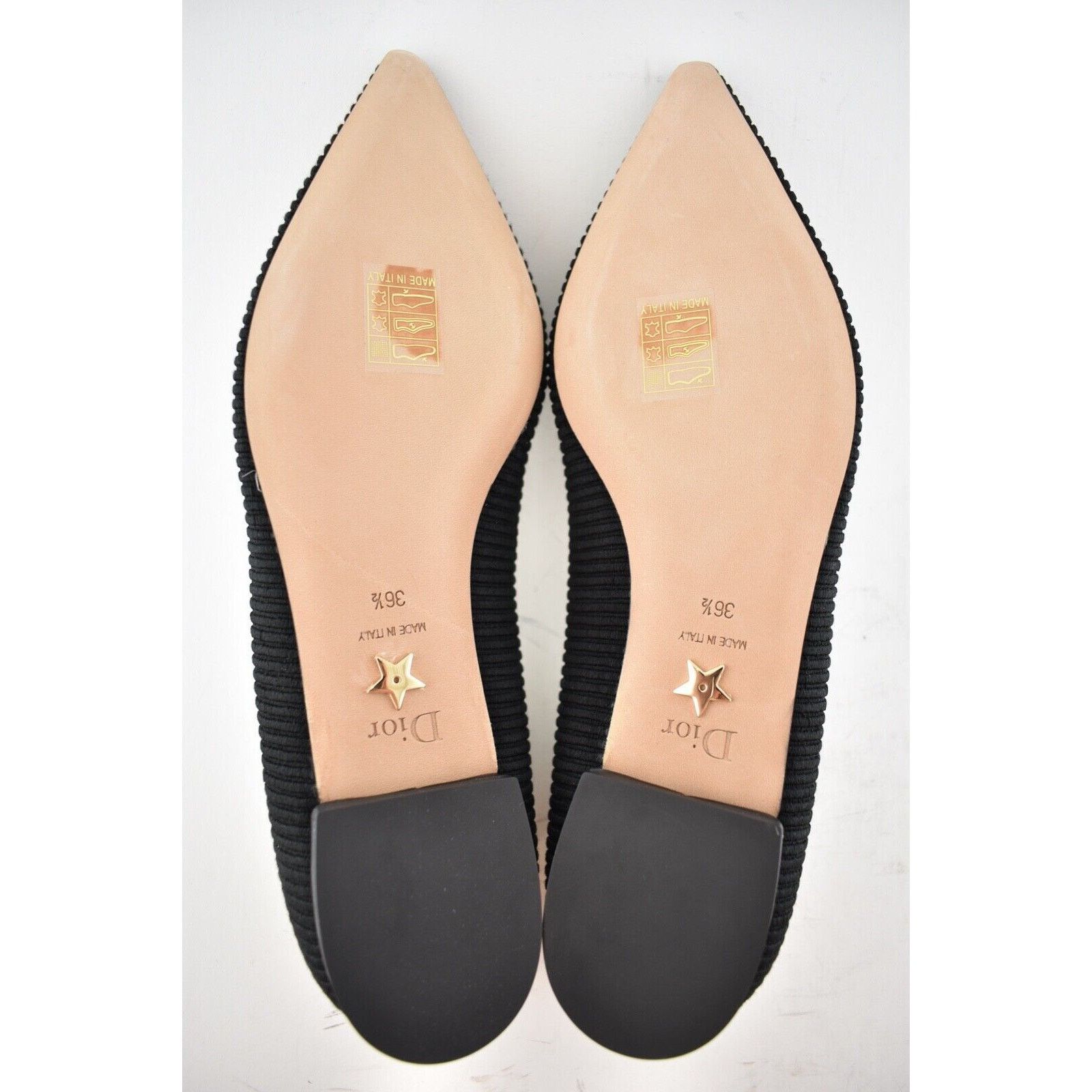 Dior J'adior Ribbon Logo Embroidered Ballet Ballerina Flat 36.5 Size US 6.5 / IT 36.5 - 12 Thumbnail