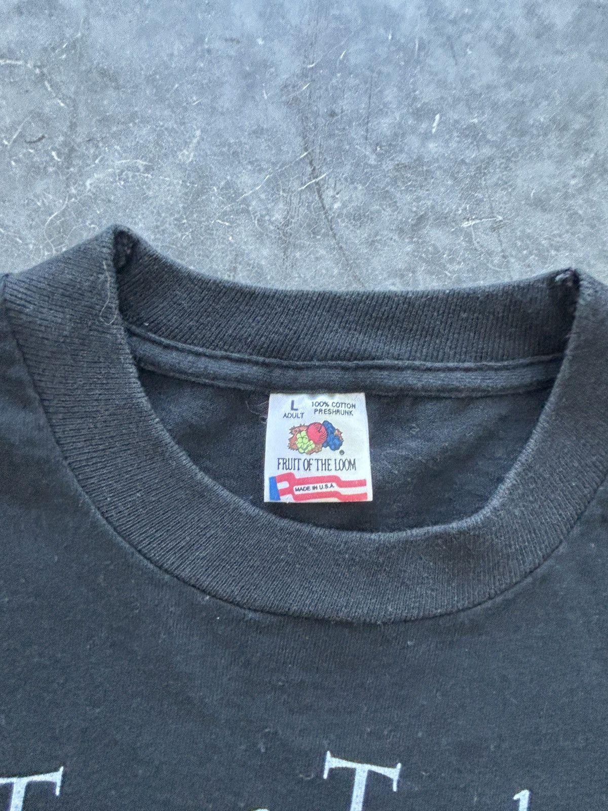 Fruit Of The Loom Vintage 90s Tanya Tucker Tour Graphic Tee Size US L / EU 52-54 / 3 - 5 Thumbnail