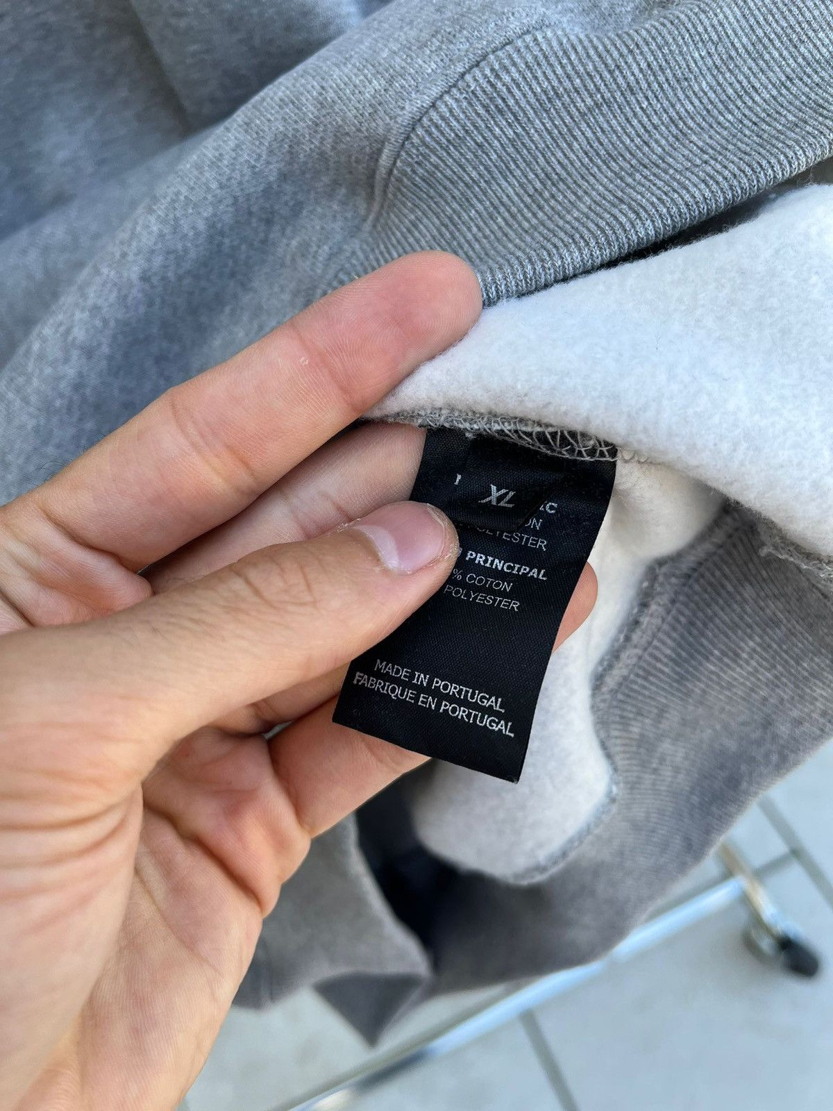 Vetements Written Logo Hoodie in Grey Size US XL / EU 56 / 4 - 13 Thumbnail