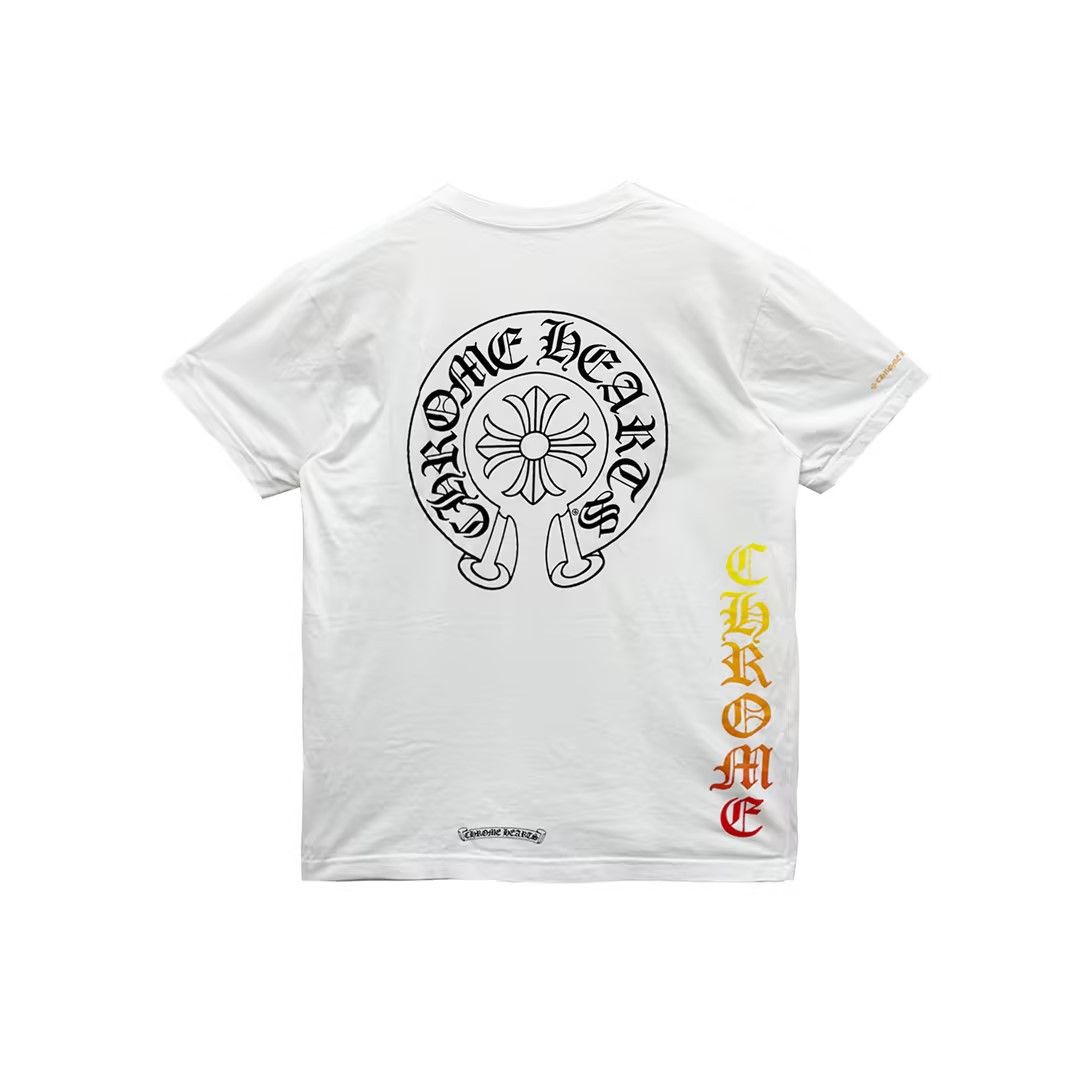 Chrome Hearts Chrome Hearts Gradient Script Logo Short Sleeve Tee Size US L / EU 52-54 / 3 - 2 Thumbnail