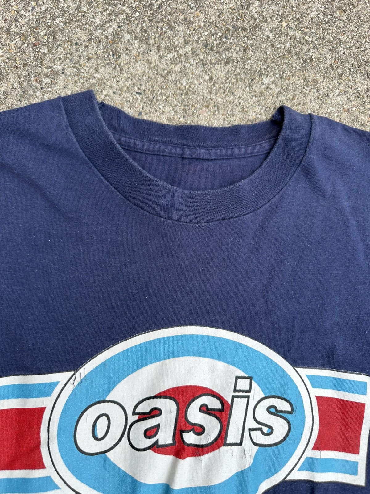 Vintage Vintage 90’s Oasis Band Shirt XL Size US XL / EU 56 / 4 - 7 Thumbnail