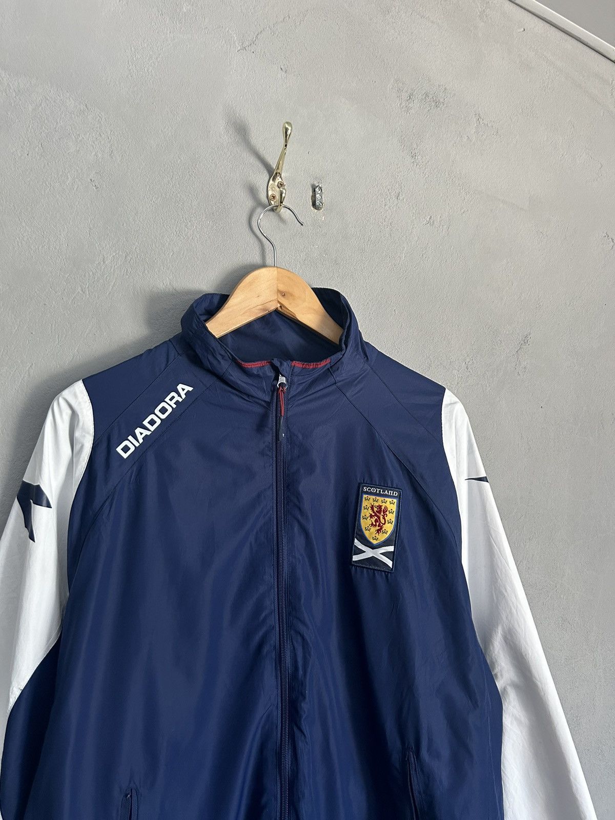 Diadora Scotland 2000 Diadora training football jacket coat Size US L / EU 52-54 / 3 - 2 Thumbnail