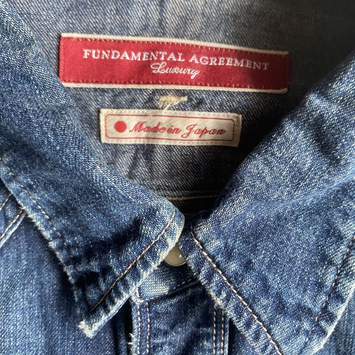 FDMTL FDMTL Denim Mix Camo Shirt Size US XL / EU 56 / 4 - 7 Thumbnail
