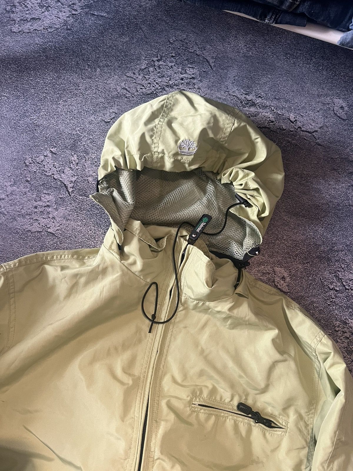Timberland Vintage Streetwear Timberland Lime Jacket Waterproof Y2K Size US XL / EU 56 / 4 - 5 Thumbnail