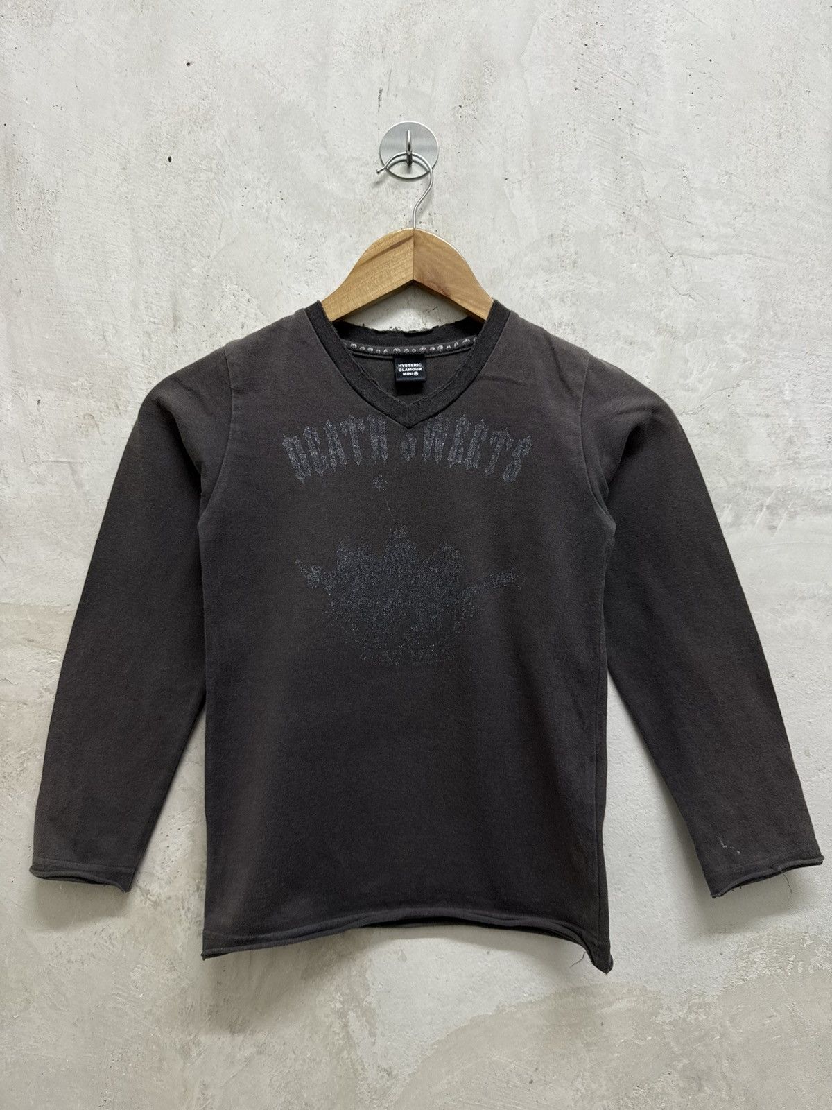 Hysteric Glamour Hysteric Glamour Mini “Death Sweets” Distressed Baby Top Size XXS / US 00 / IT 34 - 1 Thumbnail