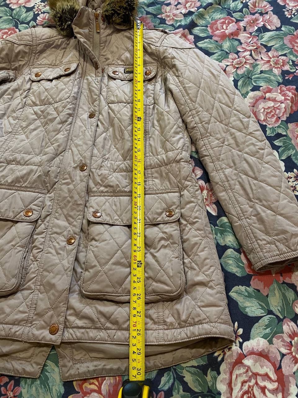Barbour Vintage Barbour Warm Puffer Light Jacket Size 6 Size M / US 6-8 / IT 42-44 - 10 Thumbnail