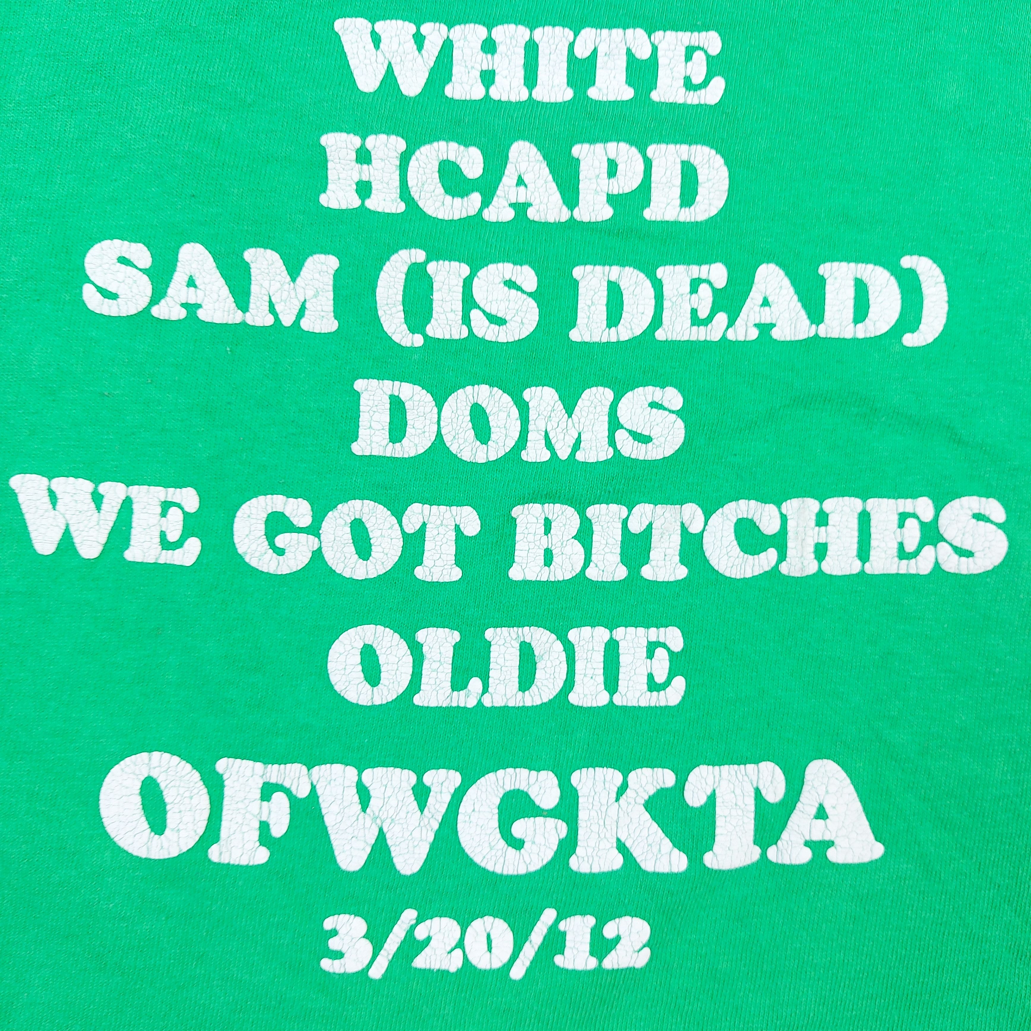 Rap Tees 2012 Odd Future The OF Tape Vol. 2 Tracklist Album TEE Size US XL / EU 56 / 4 - 6 Thumbnail