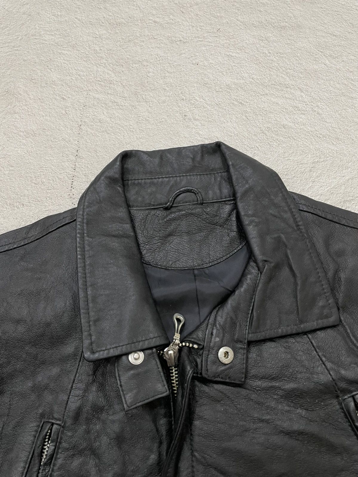 14th Addiction 2000s Japanese Black Leather Jacket Multi Pocket If6was9 LGB Size US L / EU 52-54 / 3 - 4 Thumbnail