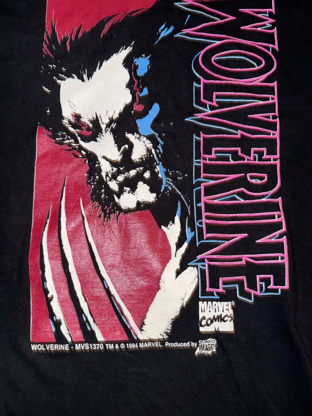 Marvel Comics Comic images wolverine marvel mega shirt shirt dated 1994 Size US L / EU 52-54 / 3 - 2 Thumbnail