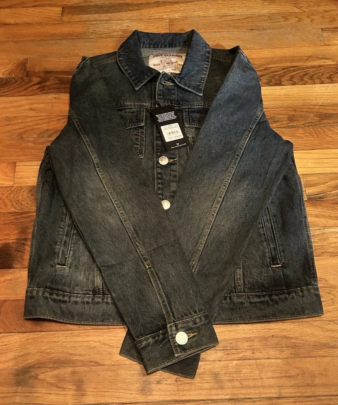 True Religion True Religion Men’s Jesse SN Trucker Jacket Size Small Size US S / EU 44-46 / 1 - 2 Thumbnail