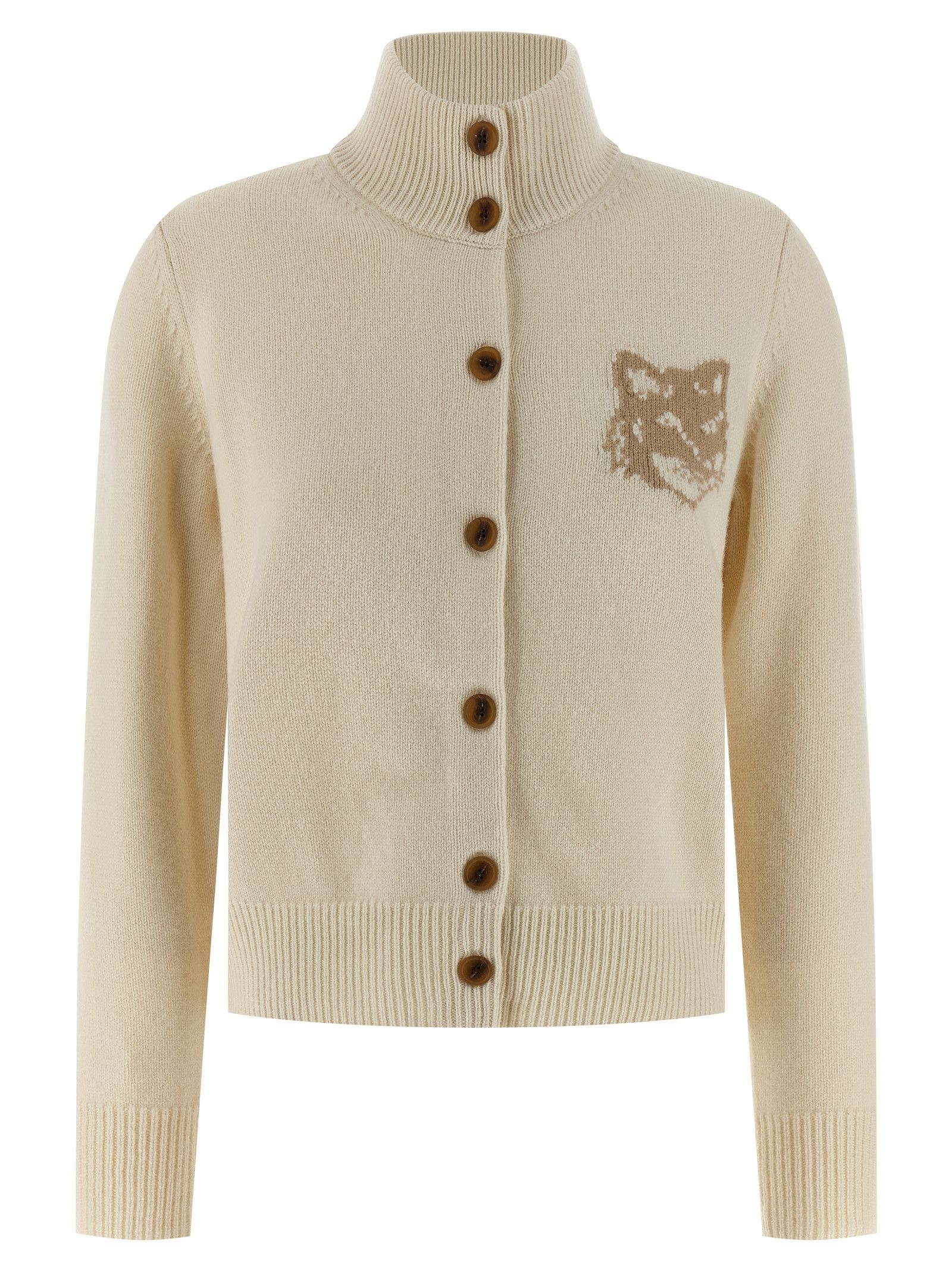 Maison Kitsune 'Fox Head' Cardigan Size XS / US 0-2 / IT 36-38 - 1 Thumbnail