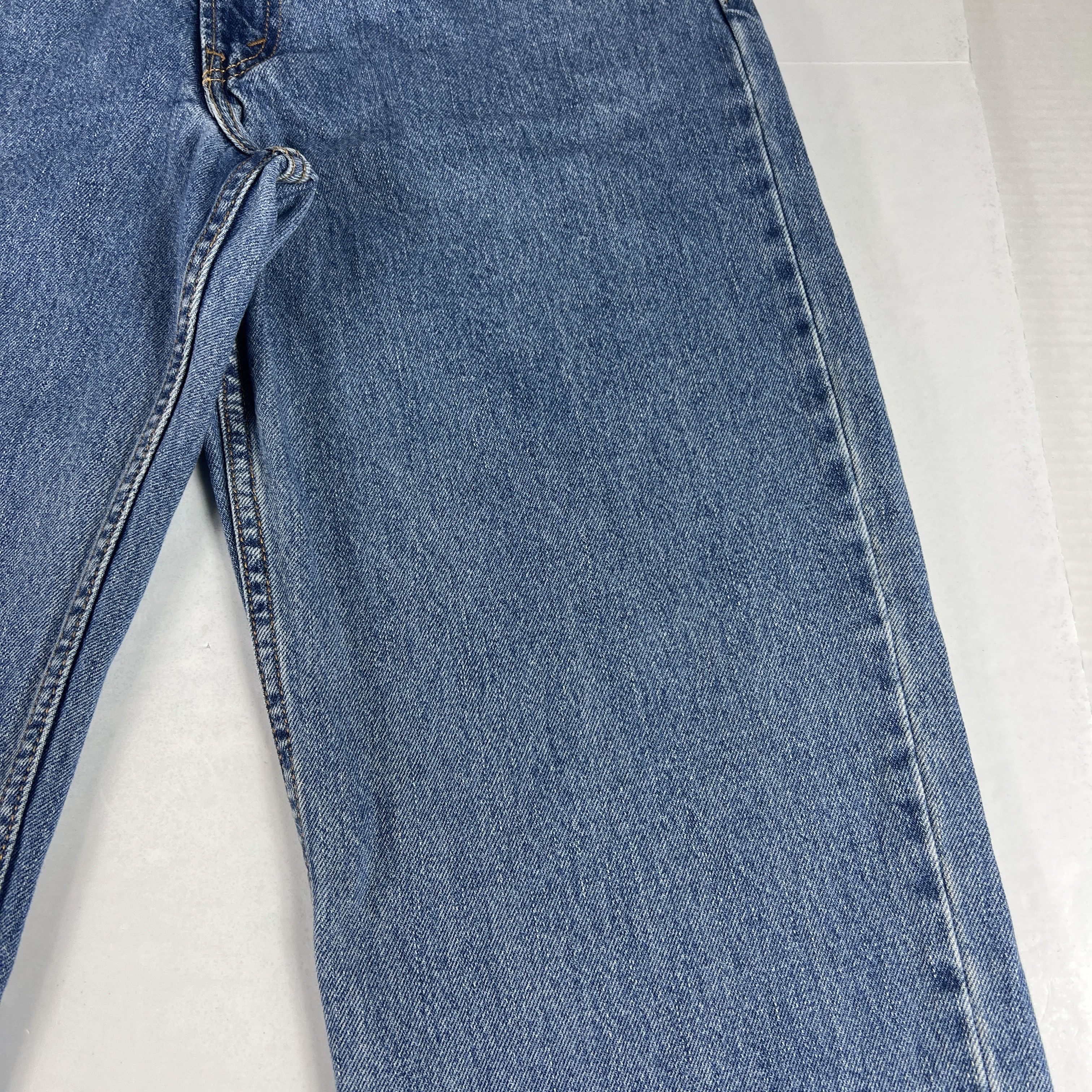 Levi's × Vintage Y2K Levi's Jeans 550 Relaxed Blue Faded Cotton Denim Size US 34 / EU 50 - 3 Thumbnail