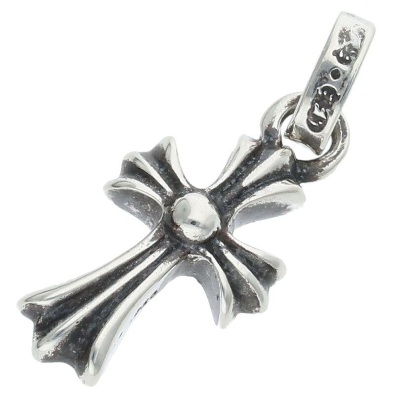 Chrome Hearts Chrome Hearts Pave Sapphire Baby Fat Cross Charm Size ONE SIZE - 2 Thumbnail
