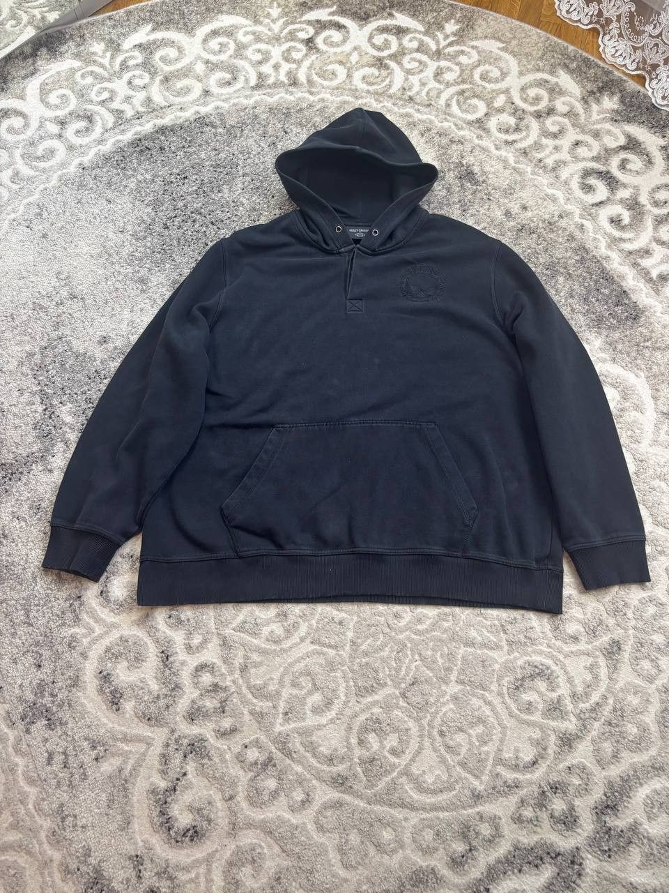 Harley Davidson Harley-Davidson Willie G Skull Button Hoodie 2XL Black Size US XXL / EU 58 / 5 - 4 Thumbnail