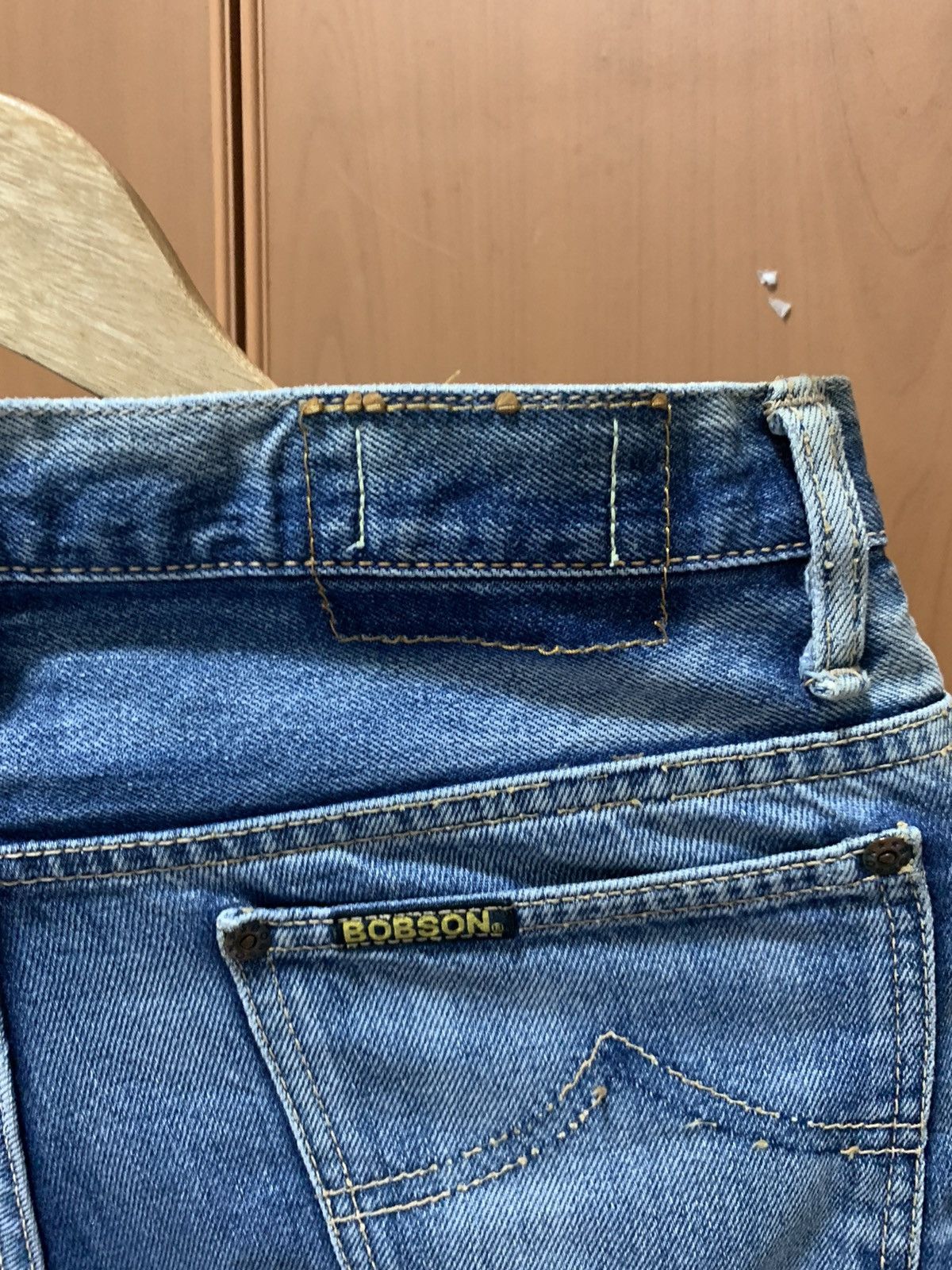 Japanese Brand Vintage Bobson Japan Faded denim jeans Size US 30 / EU 46 - 15 Thumbnail