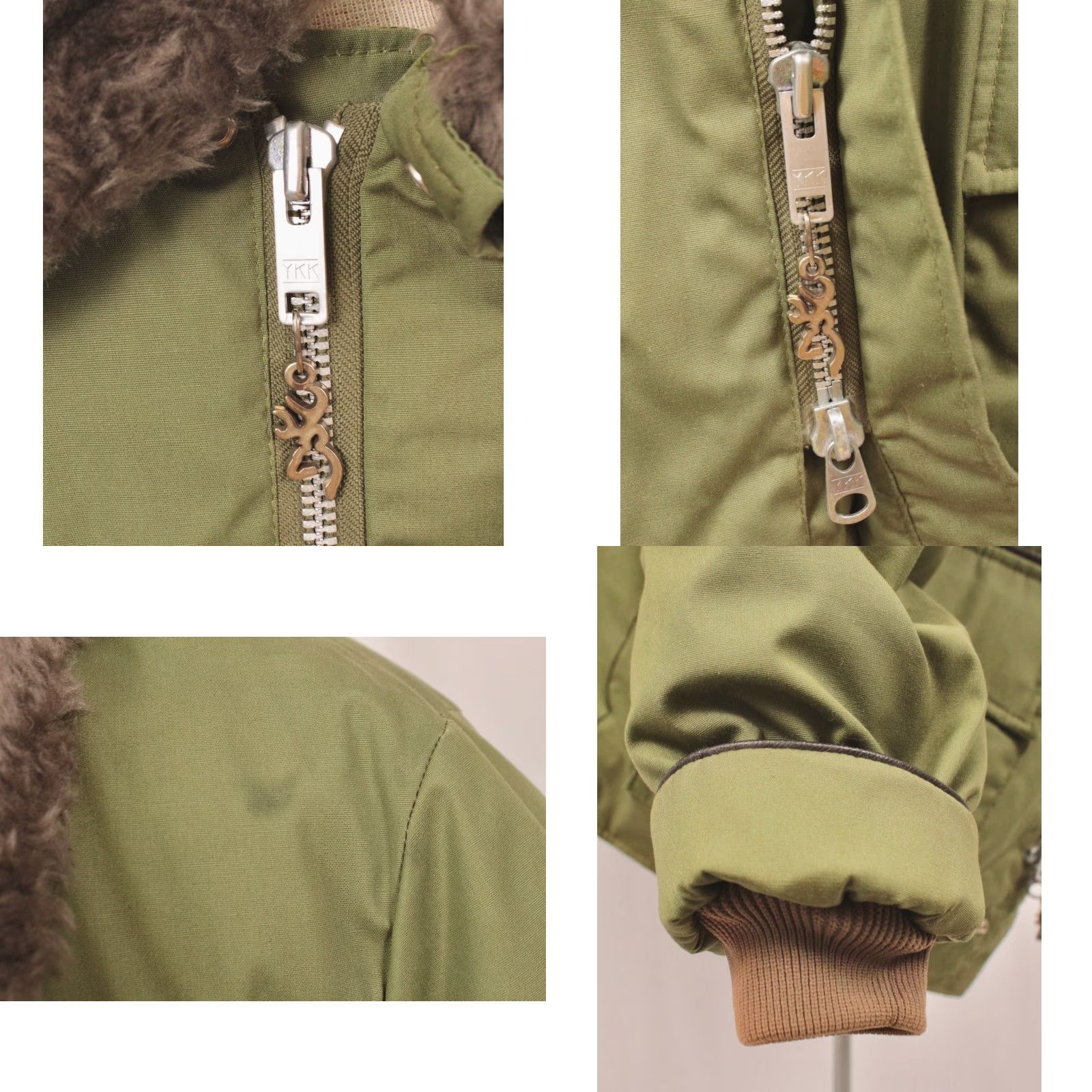 Vintage VINTAGE Browning Mens Parka Coat 70s 70s Green Down Outdoor Nyl on Sz 48 Mens Size US M / EU 48-50 / 2 - 9 Thumbnail