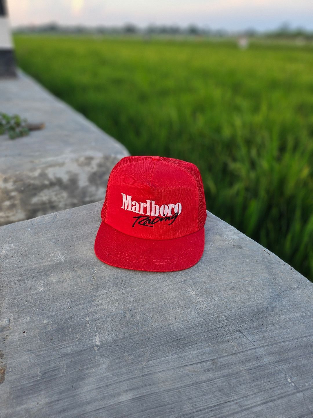Marlboro Vintage Marlboro Racing Trucker Hat Size ONE SIZE - 2 Thumbnail
