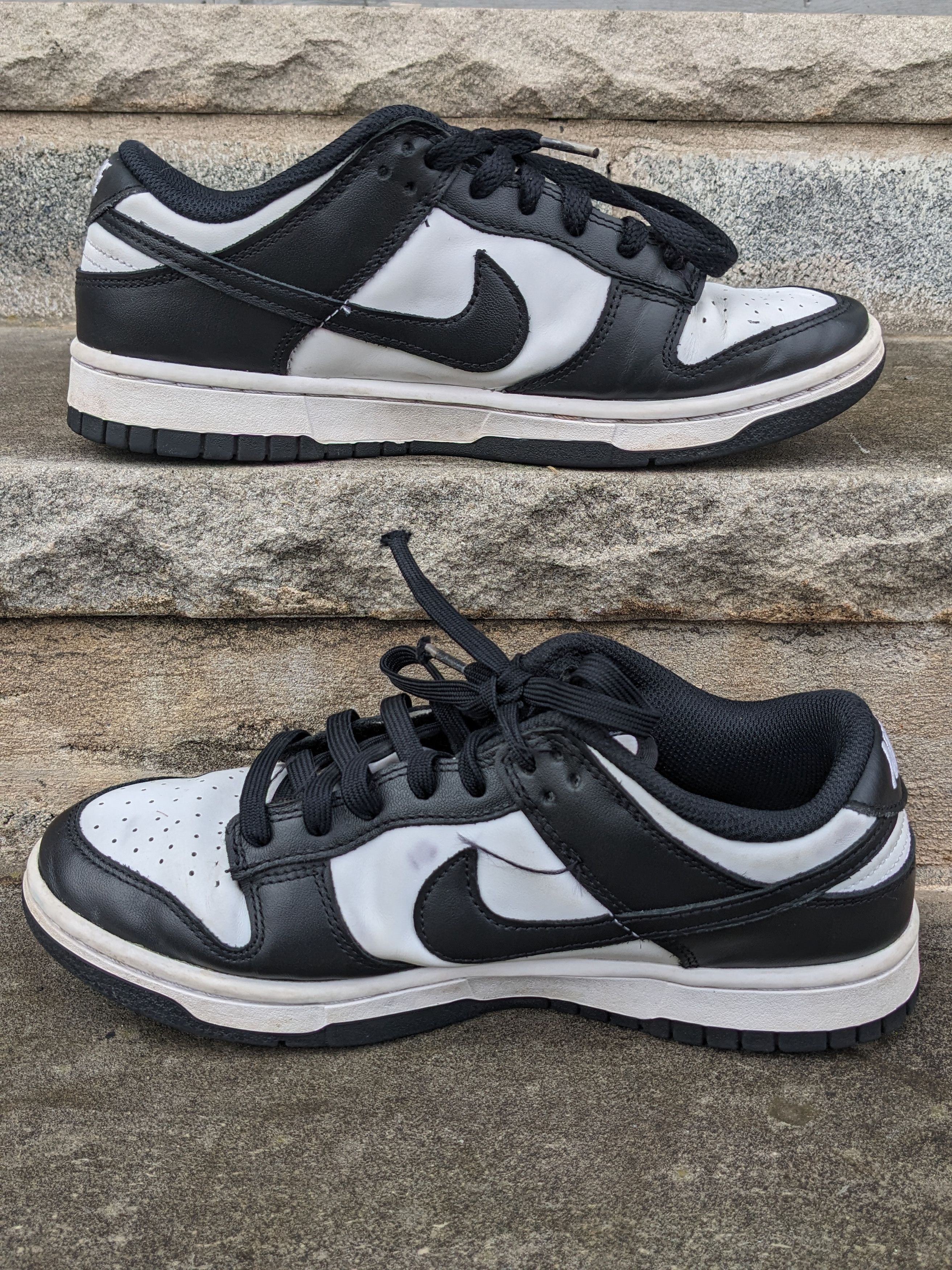 Designer × Nike Nike Dunk Low Panda DD1503-101 Women's Sneakers Shoes 8.5 Size US 8.5 / IT 38.5 - 2 Thumbnail