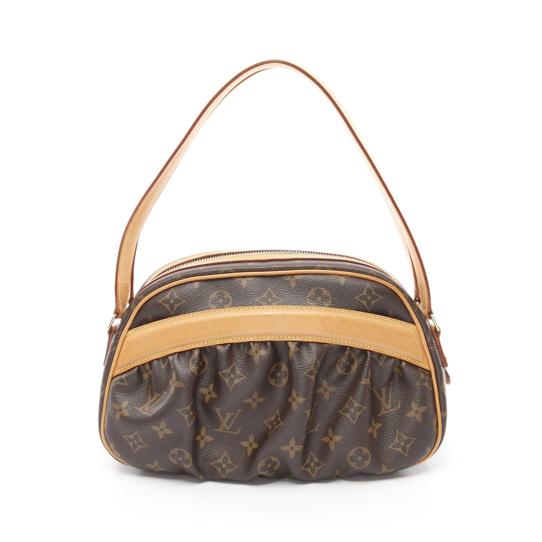 Louis Vuitton Louis Vuitton Clara Monogram Shoulder Bag Leather Brown Size ONE SIZE - 1 Thumbnail
