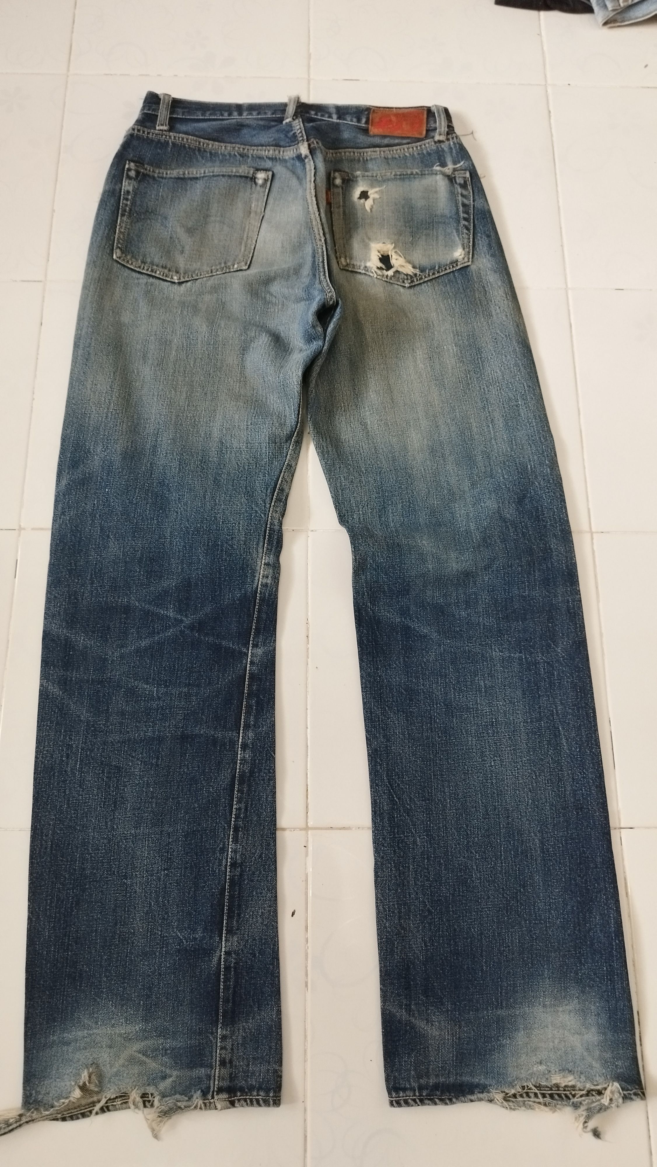Japanese Brand GO WEST distressed coban Size US 30 / EU 46 - 2 Thumbnail
