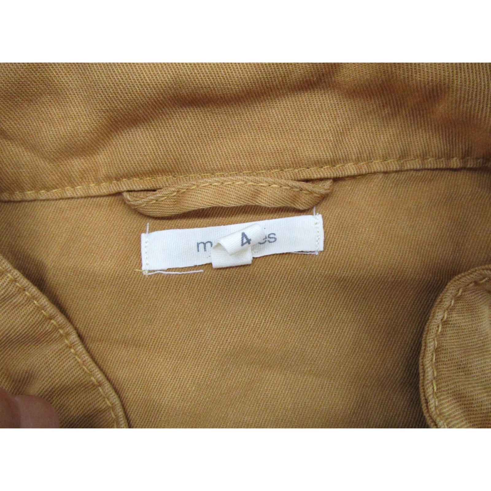 Vintage Maurices Shacket Shirt Jacket Women's Plus Size 4 Pockets Gold Cotton Vintage: No Size XXL / US 16-18 / IT 52-54 - 2 Thumbnail